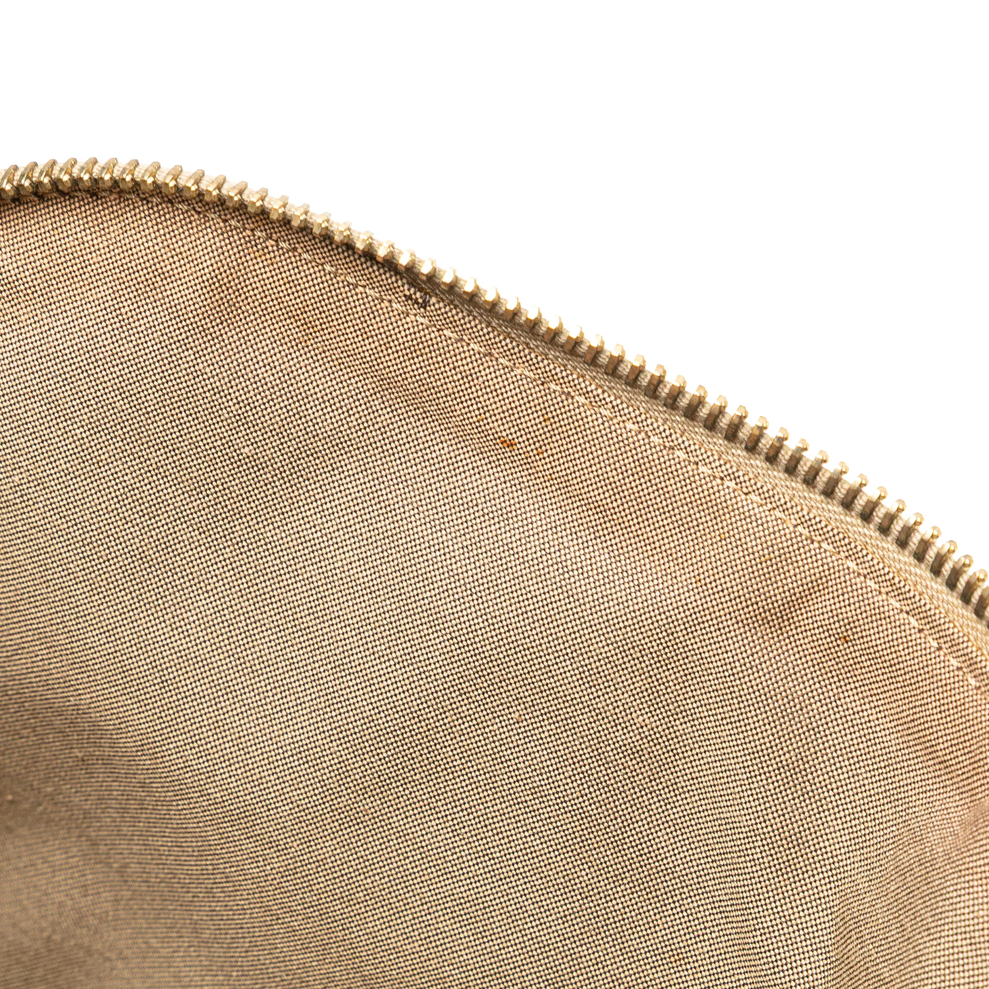 Fendi | Pre-Owned Zucchino Canvas Chef Pocket Hobo | Beige - Image 13
