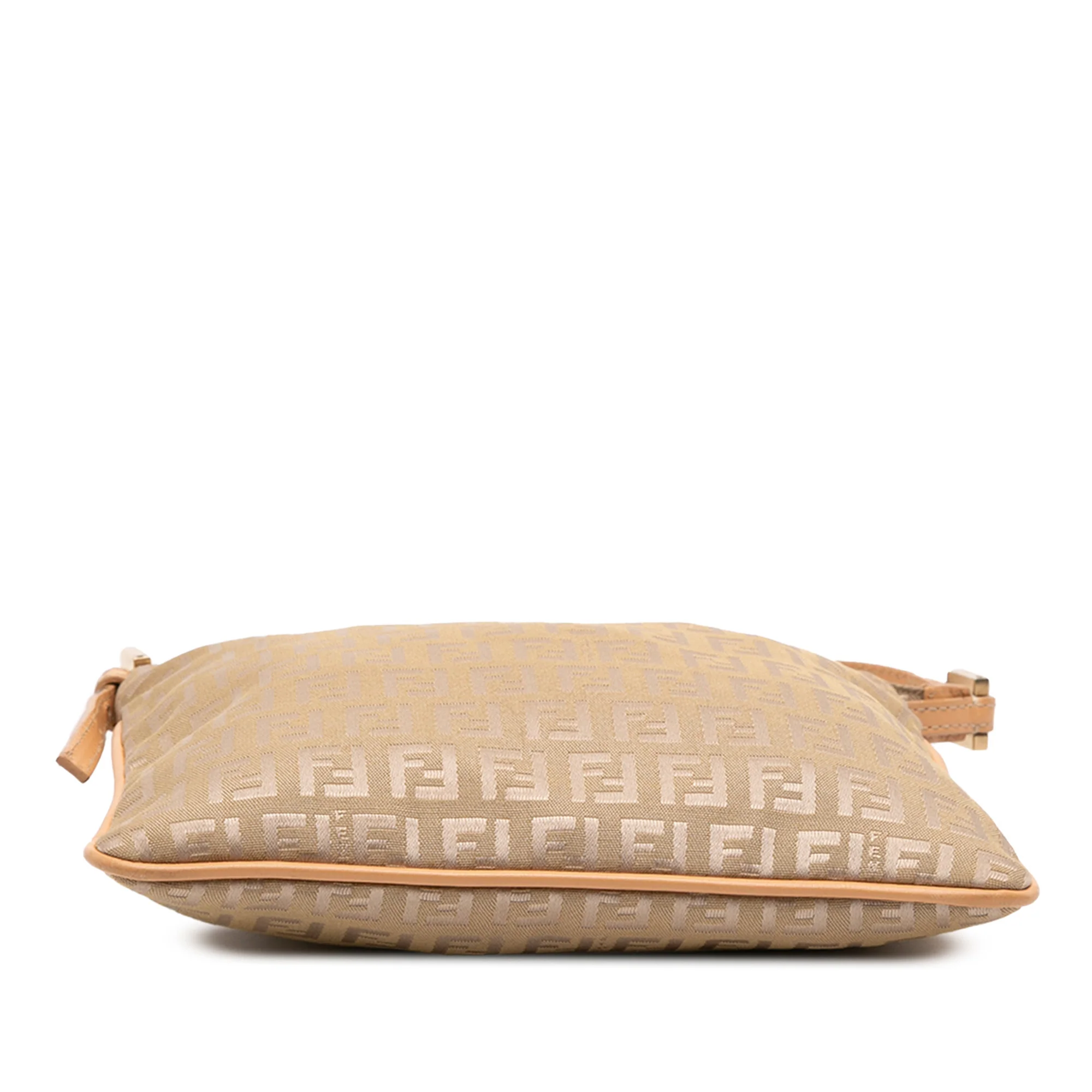 Fendi | Pre-Owned Zucchino Canvas Crossbody - I | Beige - Image 3