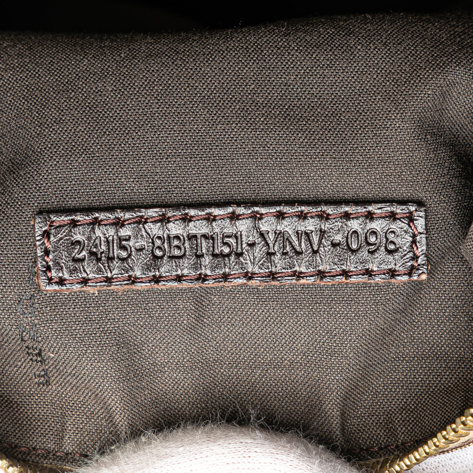 Fendi | Pre-Owned Zucchino Canvas Crossbody - II | Beige - Image 9