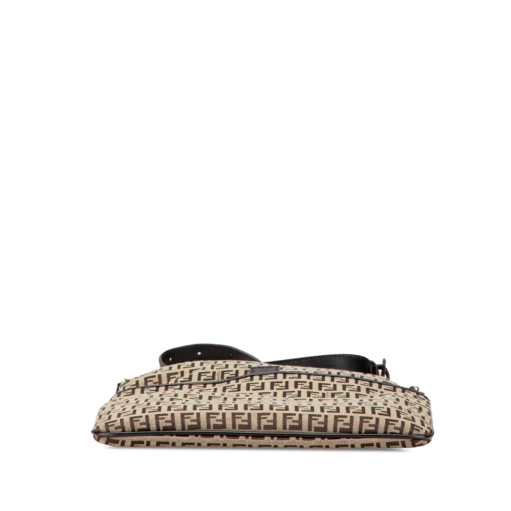 Fendi | Pre-Owned Zucchino Canvas Crossbody - III | Beige - Image 9