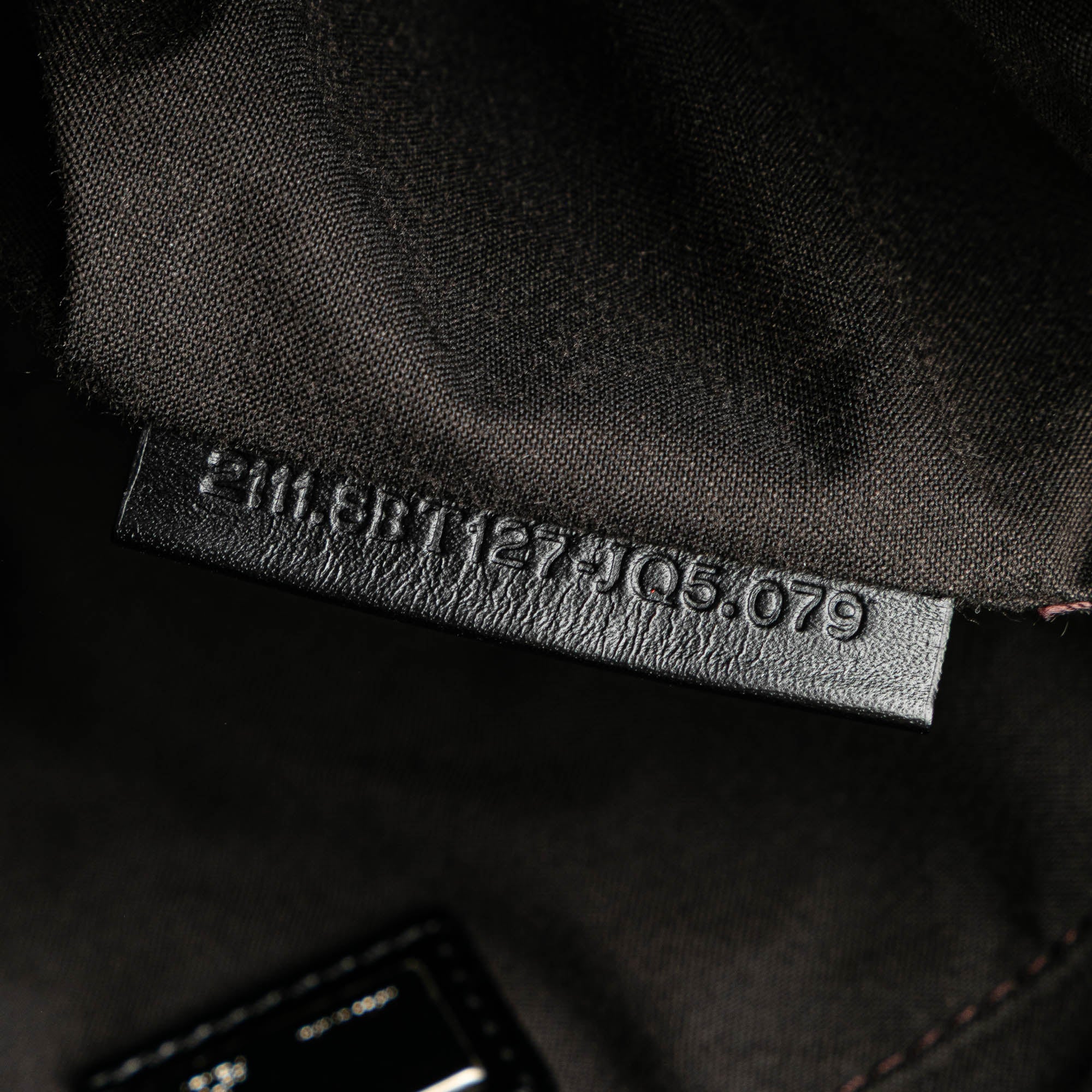 Fendi | Pre-Owned Zucchino Canvas Crossbody - VI | Black - Image 10