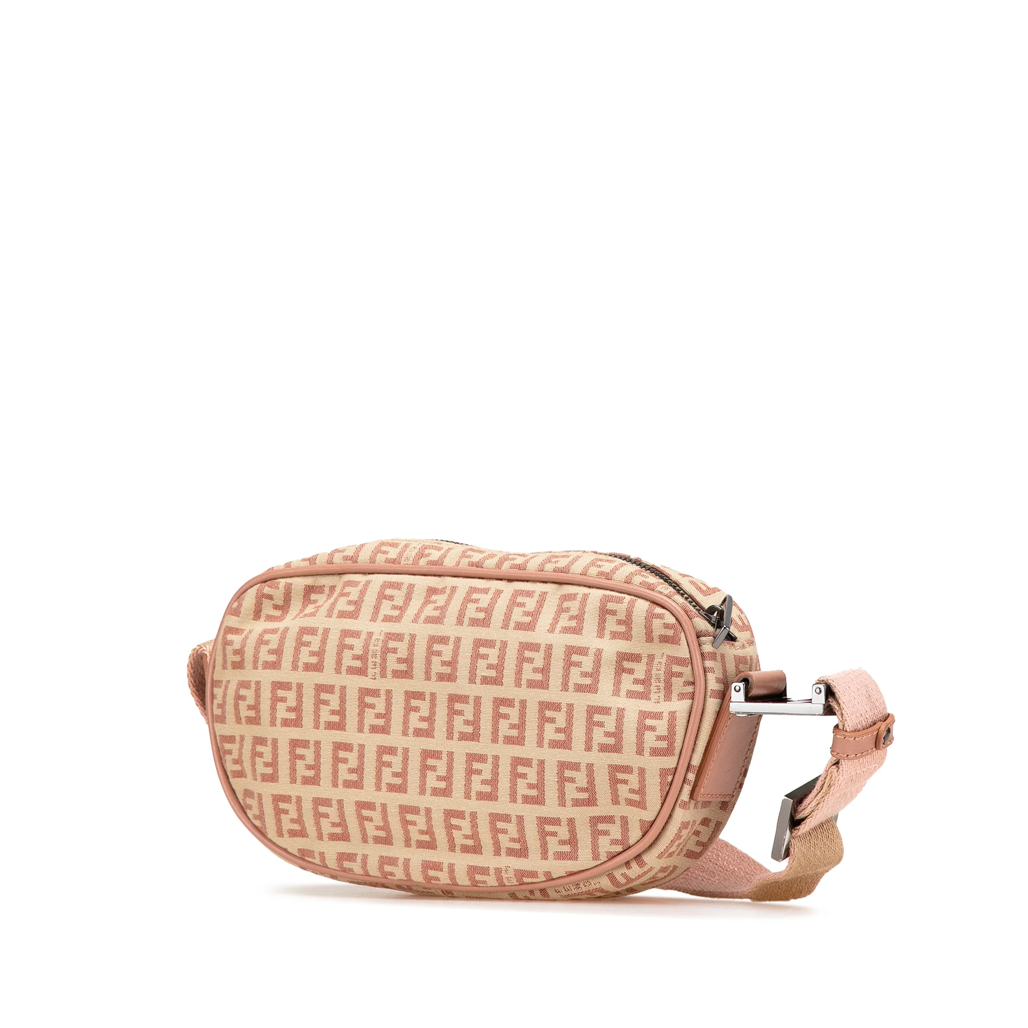 Fendi | Pre-Owned Zucchino Canvas Crossbody - VII | Beige - Image 5