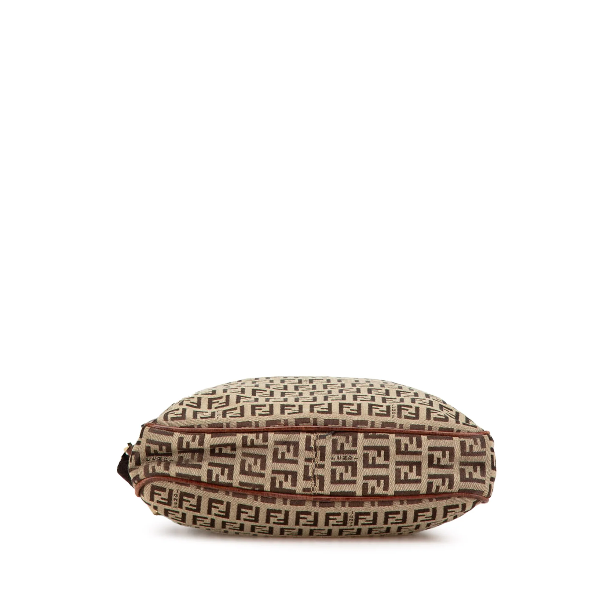 Fendi | Pre-Owned Zucchino Canvas Crossbody - VIII | Beige - Image 3