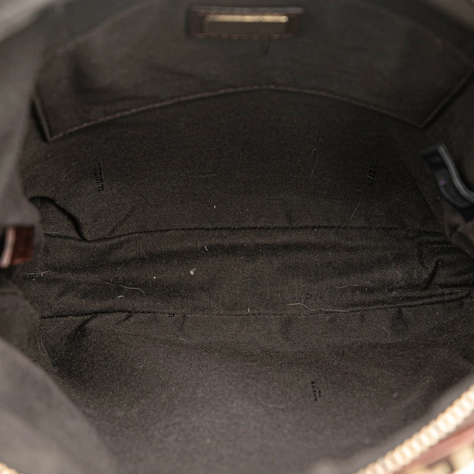 Fendi | Pre-Owned Zucchino Canvas Crossbody - VIII | Beige - Image 4