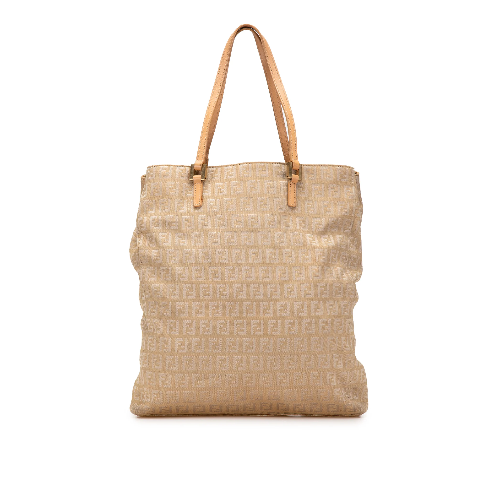 Fendi | Pre-Owned Zucchino Canvas Tote - I | Beige