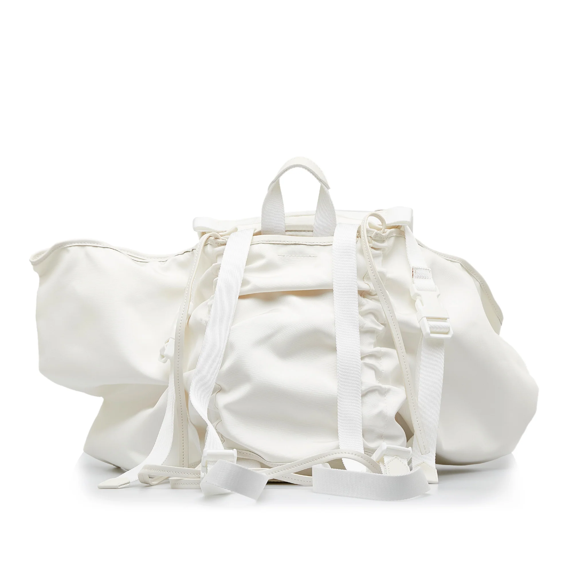 Givenchy | Pre-Owned Downtown Bow Backpack | White - Image 6