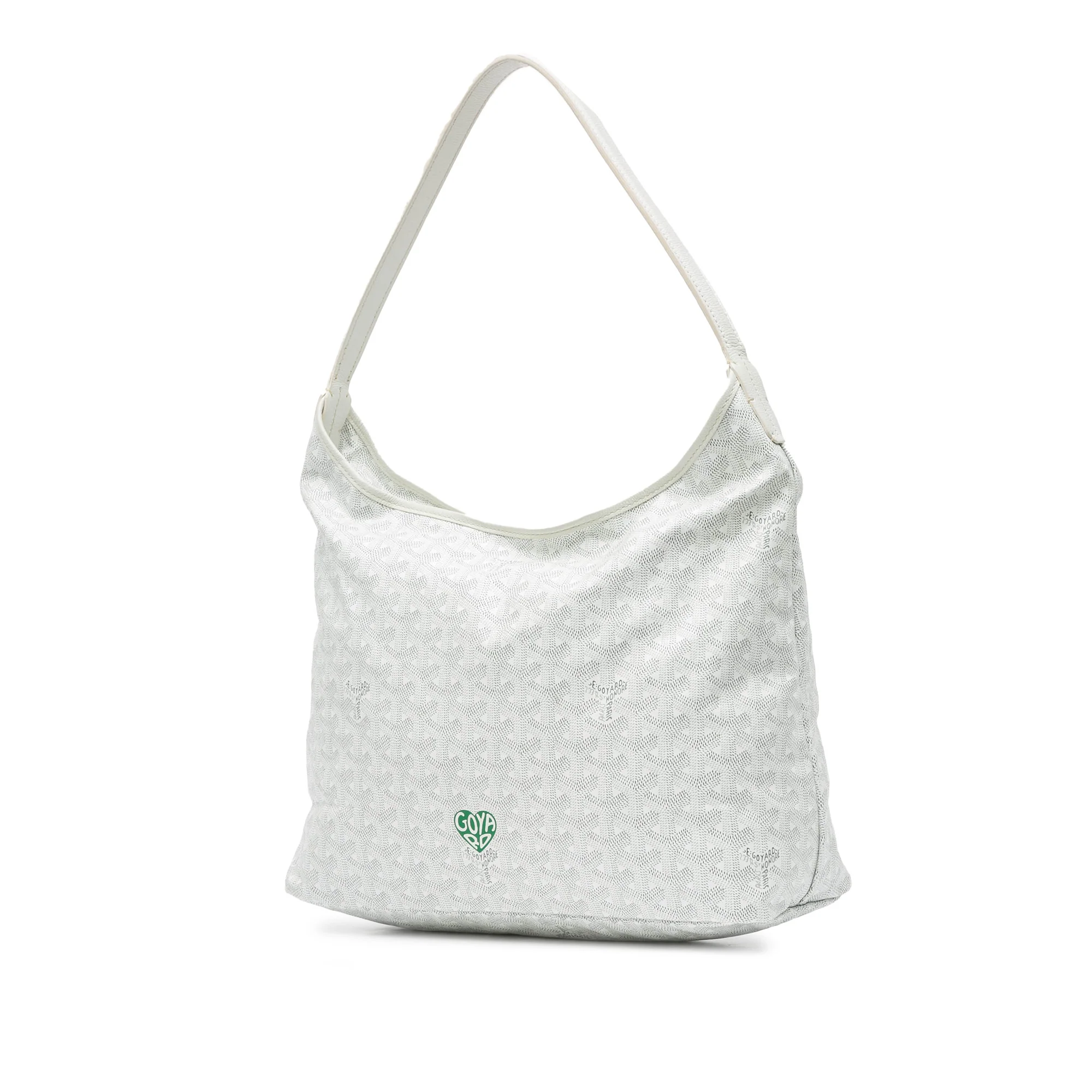 Goyard | Pre-Owned Goyardine Boheme Hobo - I | White - Image 2