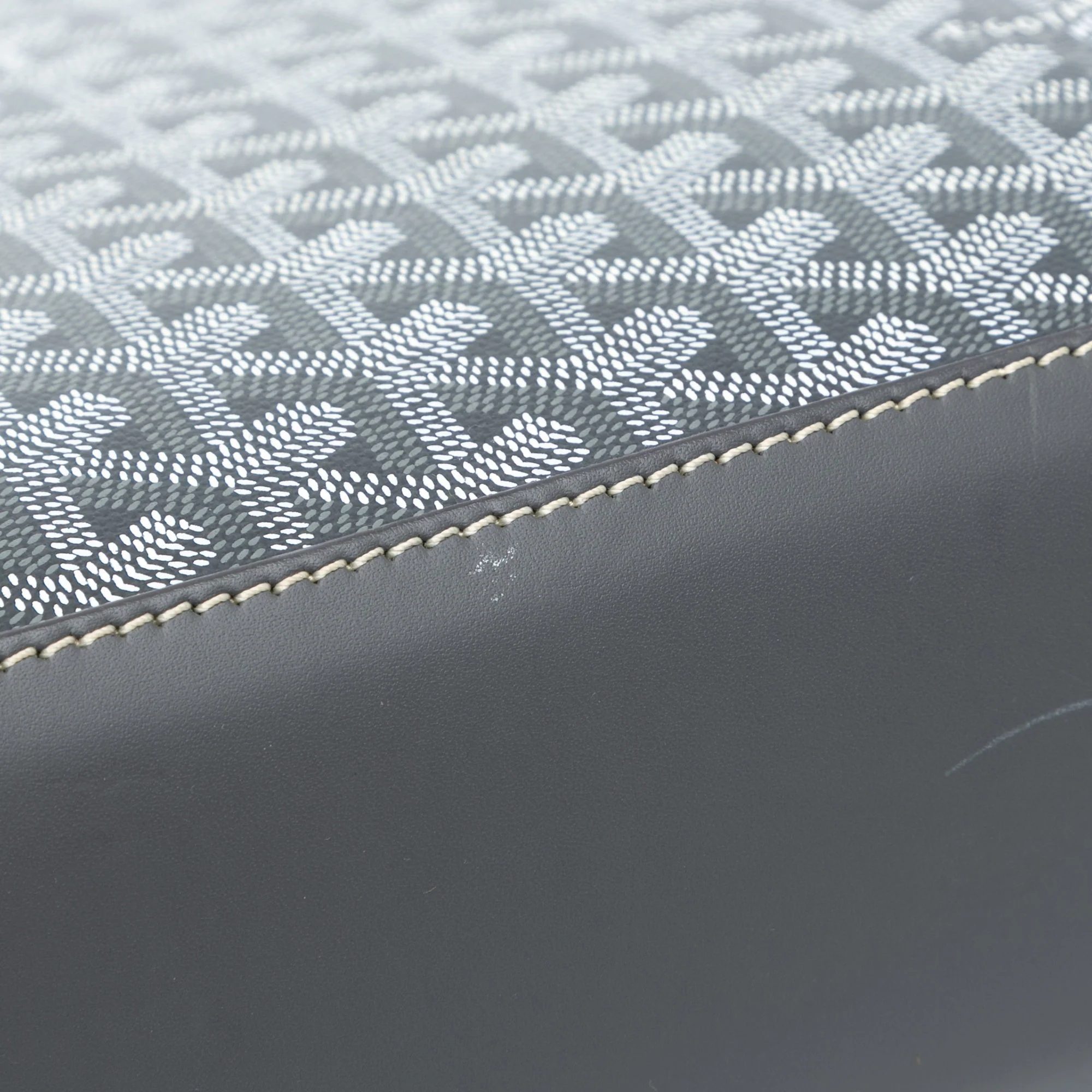 Goyard | Pre-Owned Goyardine Comores GM | Gray - Image 7