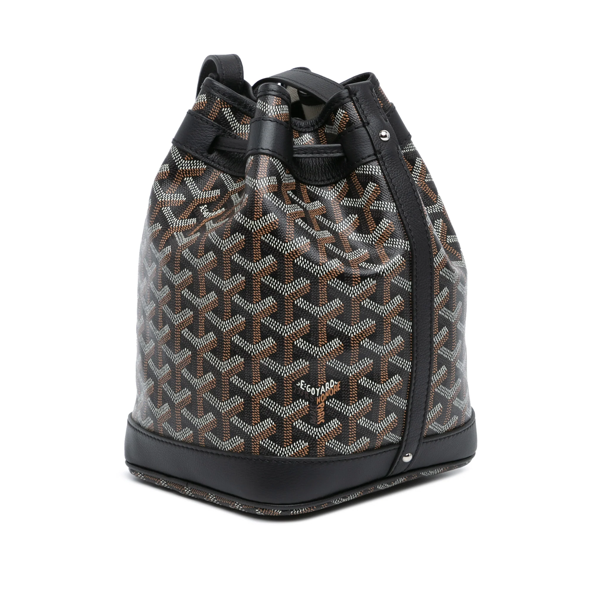 Goyard | Pre-Owned Goyardine Petit Flot | Black - Image 2