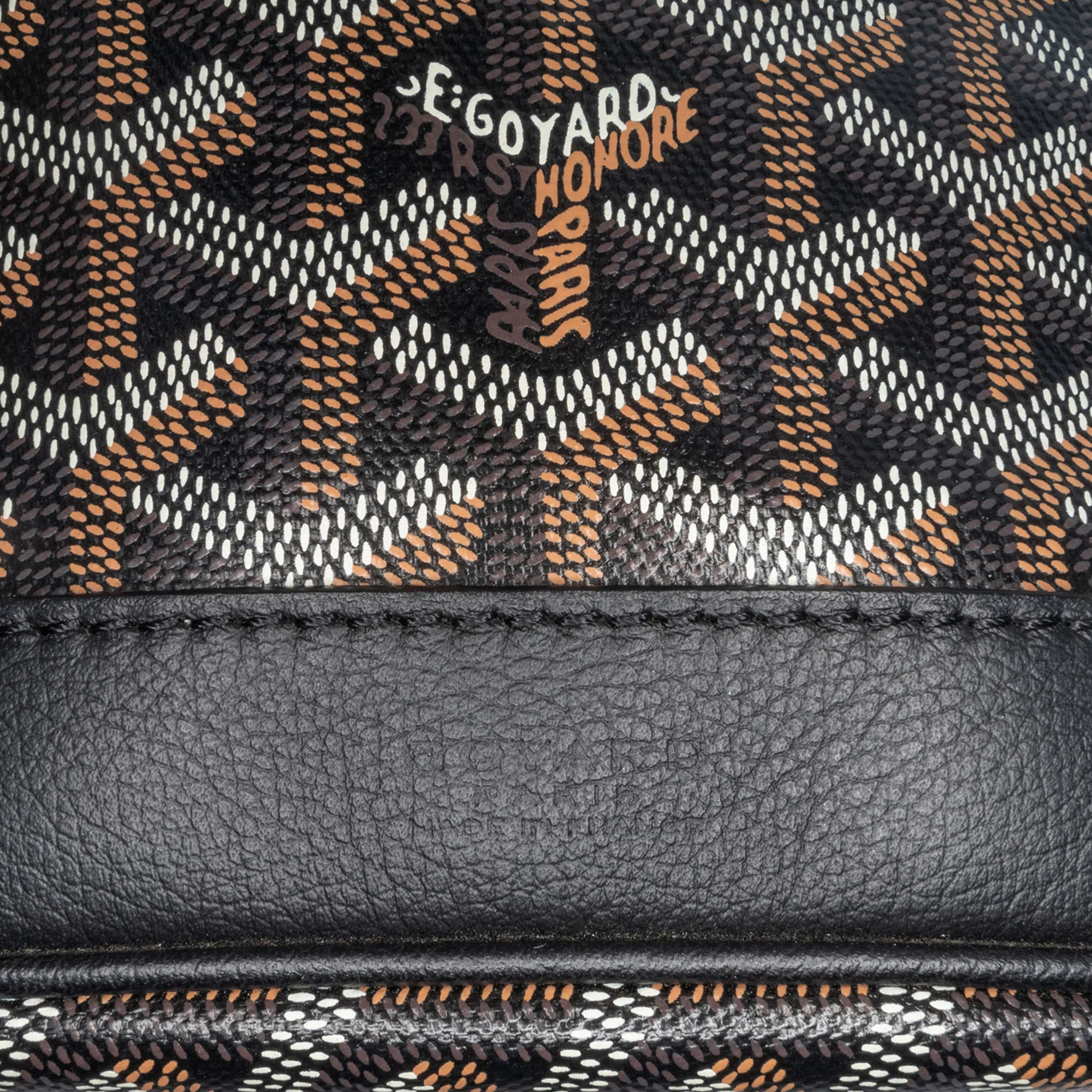 Goyard | Pre-Owned Goyardine Petit Flot | Black - Image 5