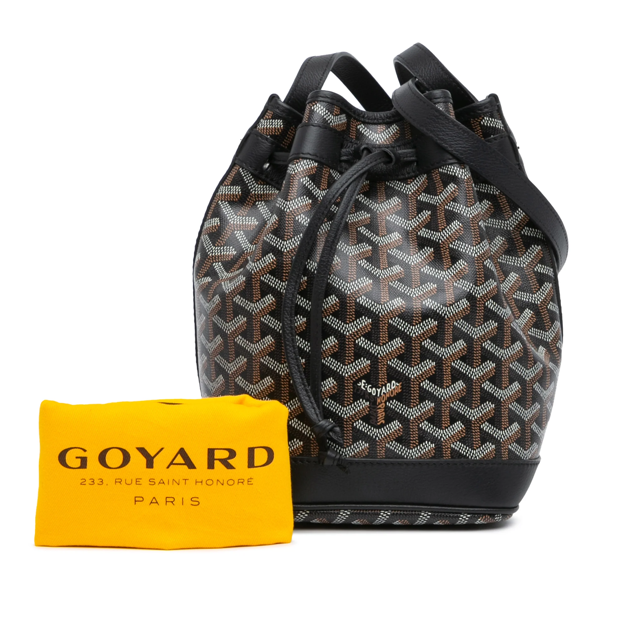Goyard | Pre-Owned Goyardine Petit Flot | Black - Image 8