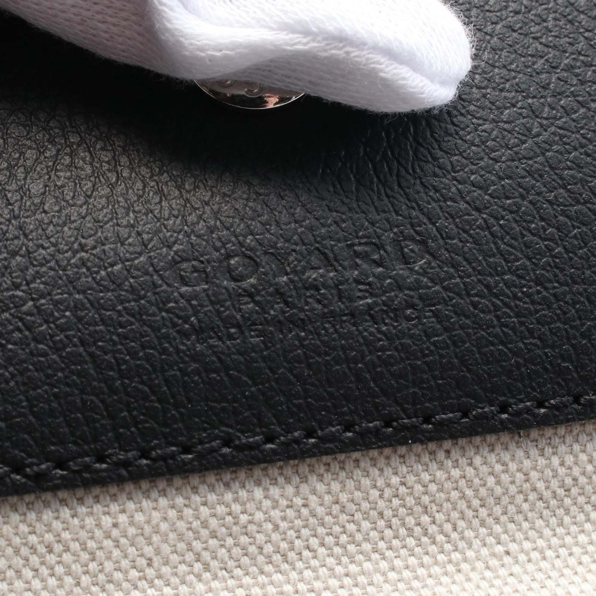 Goyard | Pre-Owned Goyardine Saint Louis PM | Black - Image 4