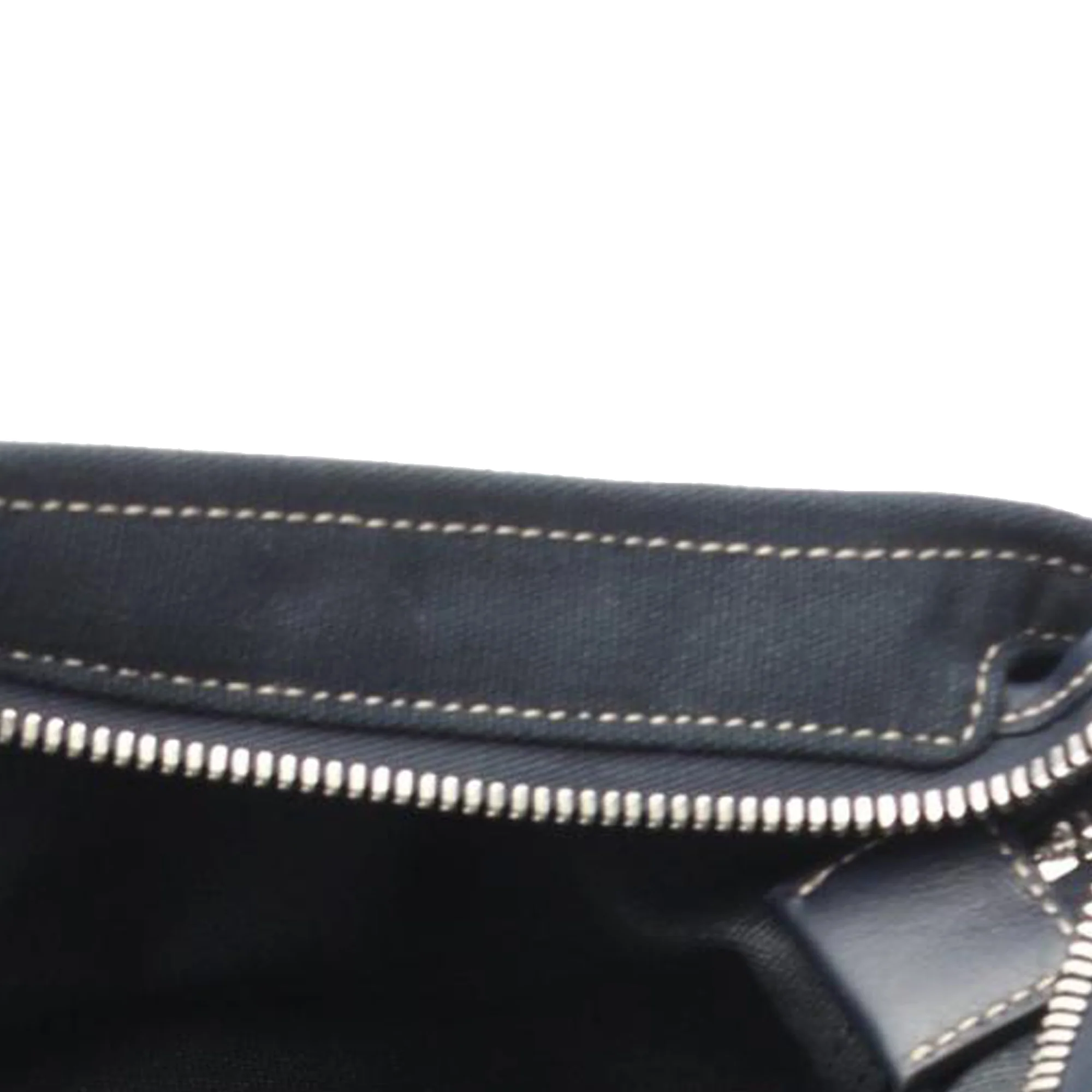 Gucci | Pre-Owned Canvas Crest-Print Sherry Line Tote | Blue/Navy - Image 6