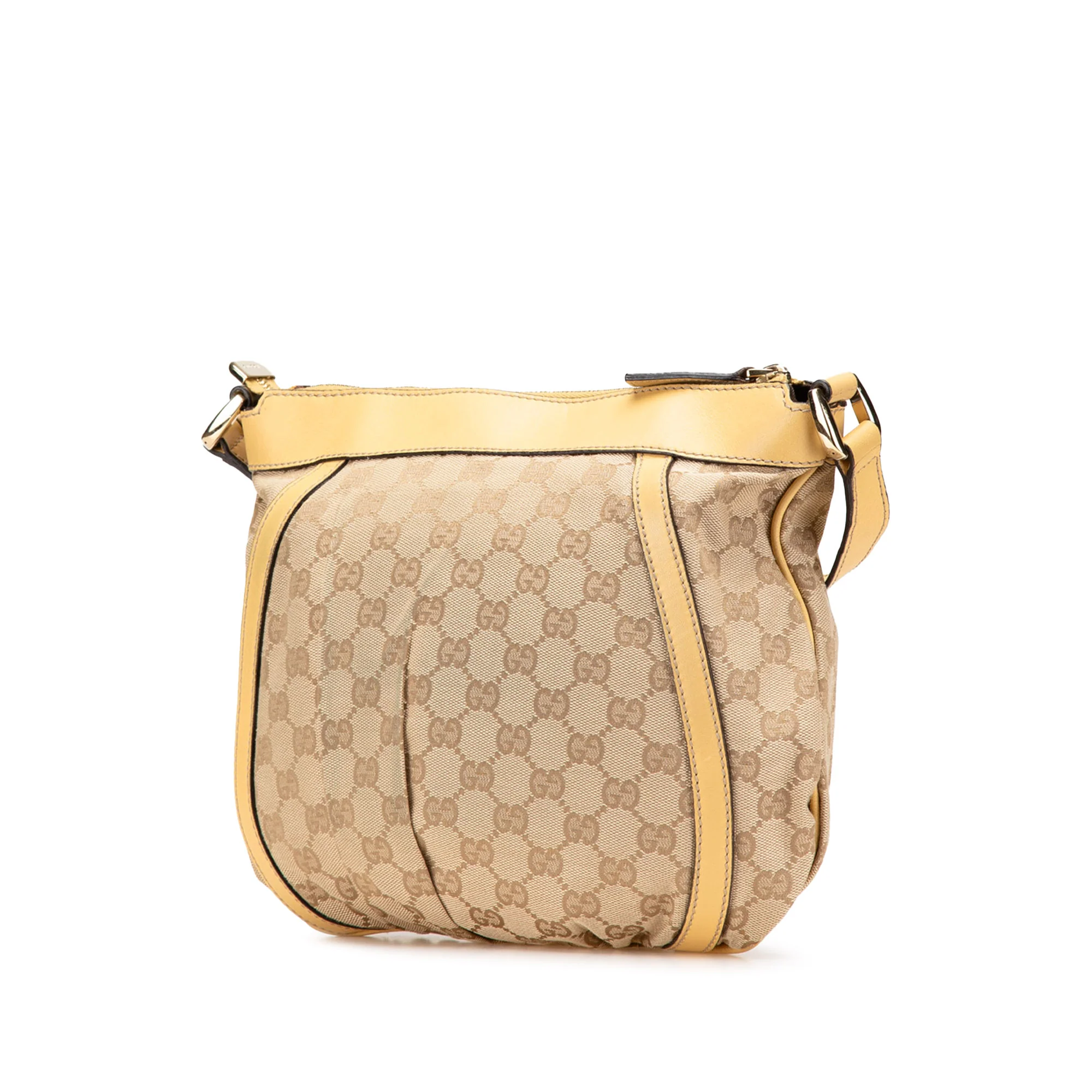 Gucci | Pre-Owned GG Canvas Abbey D Ring Crossbody | Beige - Image 6