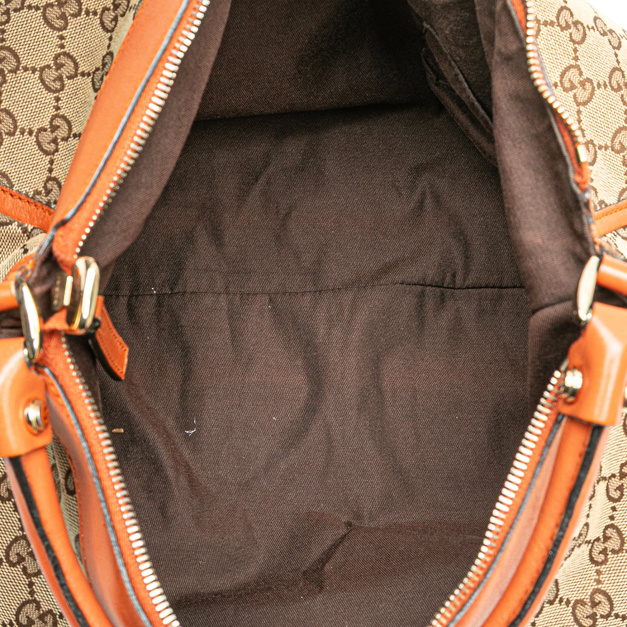 Gucci | Pre-Owned GG Canvas Abbey D Ring Shoulder Bag | Beige - Image 6