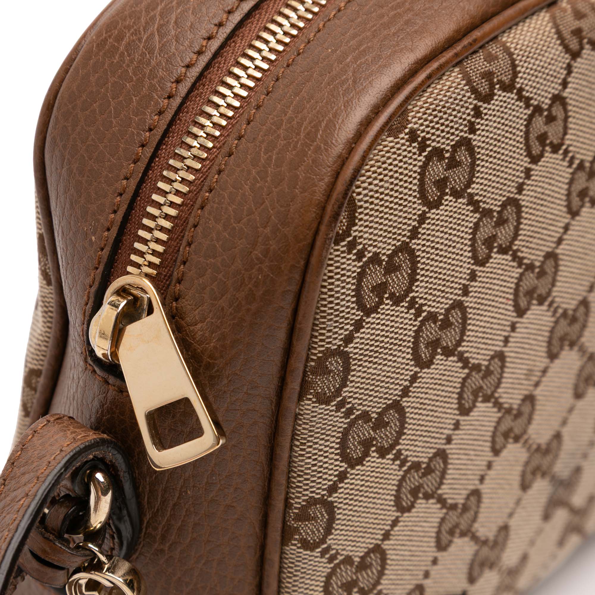 Gucci | Pre-Owned GG Canvas Bree Crossbody | Beige - Image 10