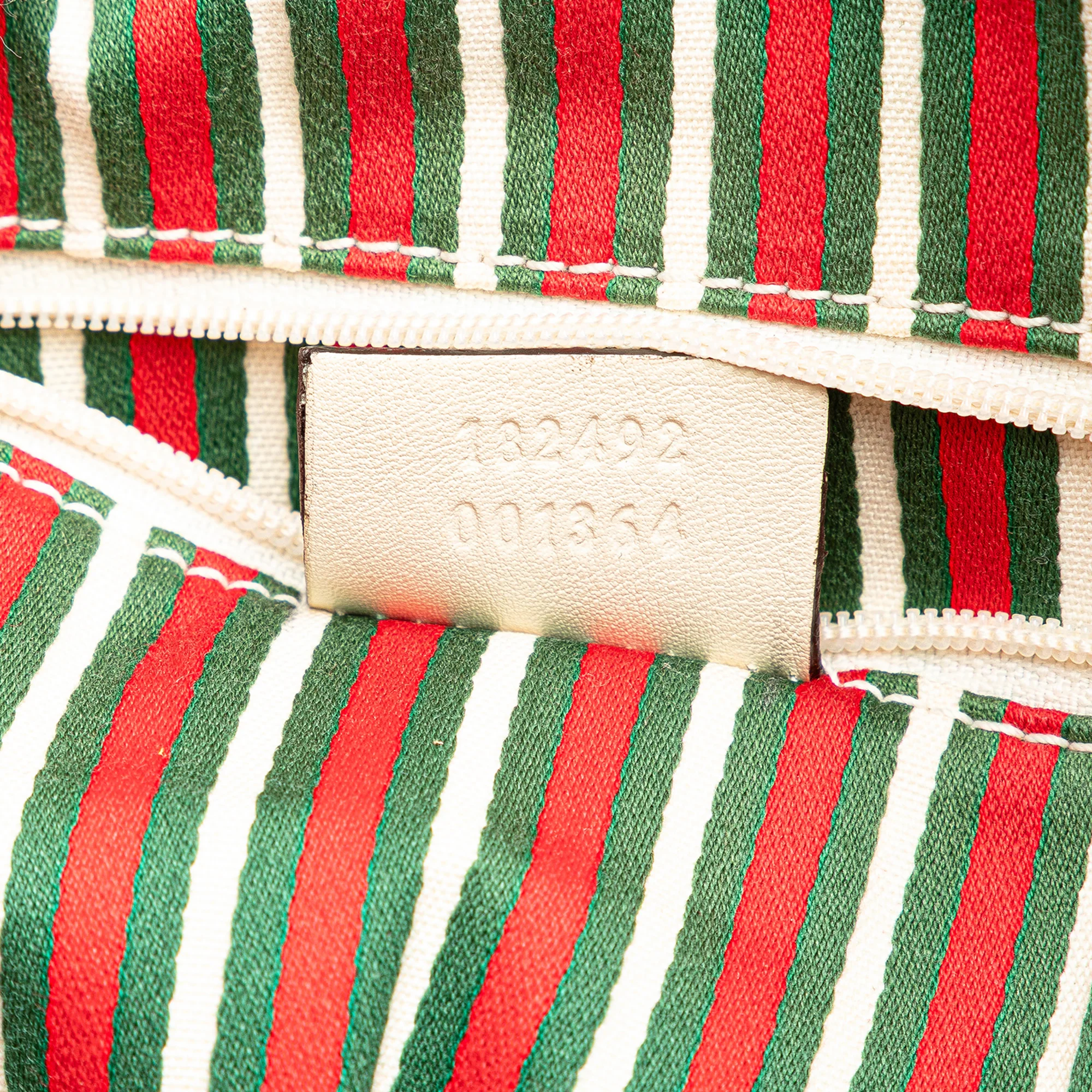 Gucci | Pre-Owned GG Canvas Britt Tote | Beige - Image 10