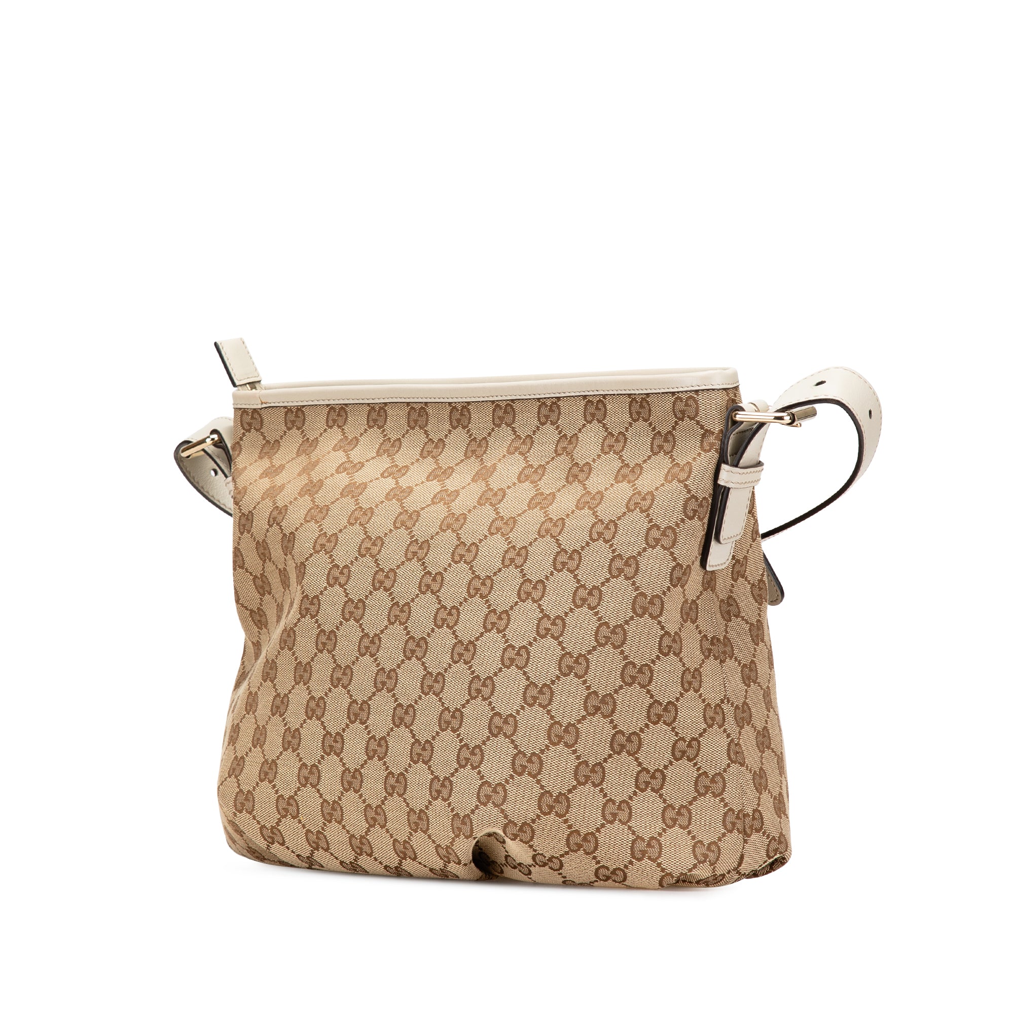 Gucci | Pre-Owned GG Canvas Crossbody - II | Beige - Image 7