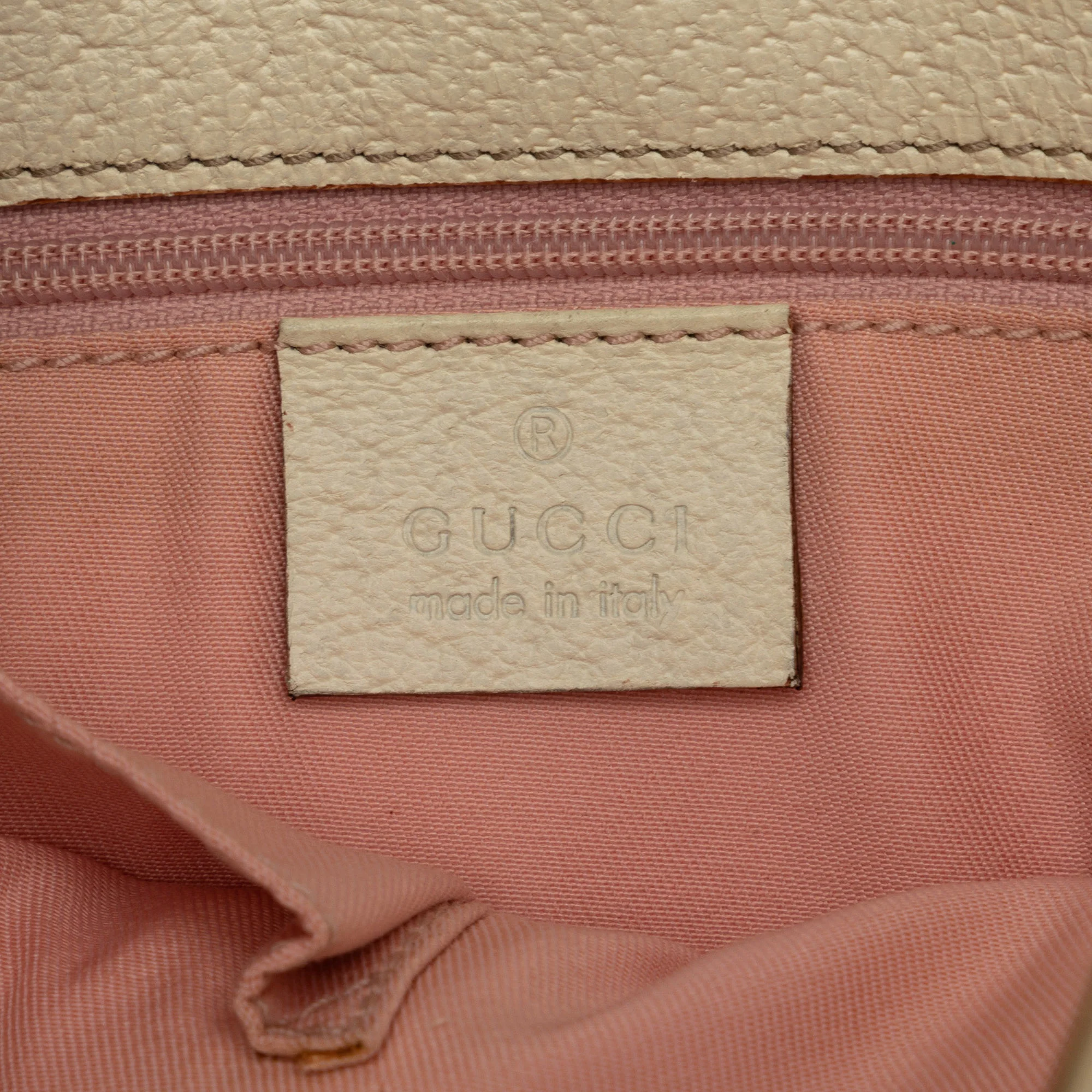 Gucci | Pre-Owned GG Canvas Eclipse Tote | Pink/Light Pink - Image 19