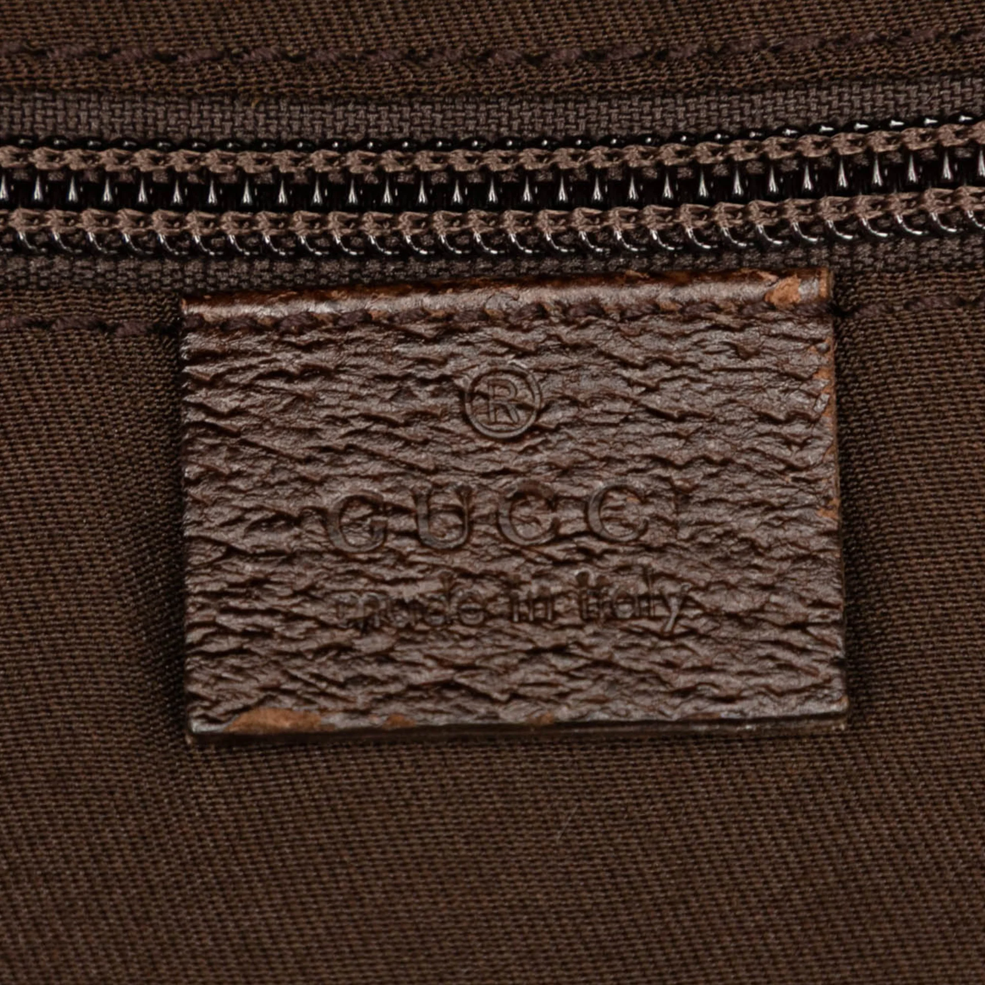 Gucci | Pre-Owned GG Canvas Web Travel Bag | Beige - Image 5
