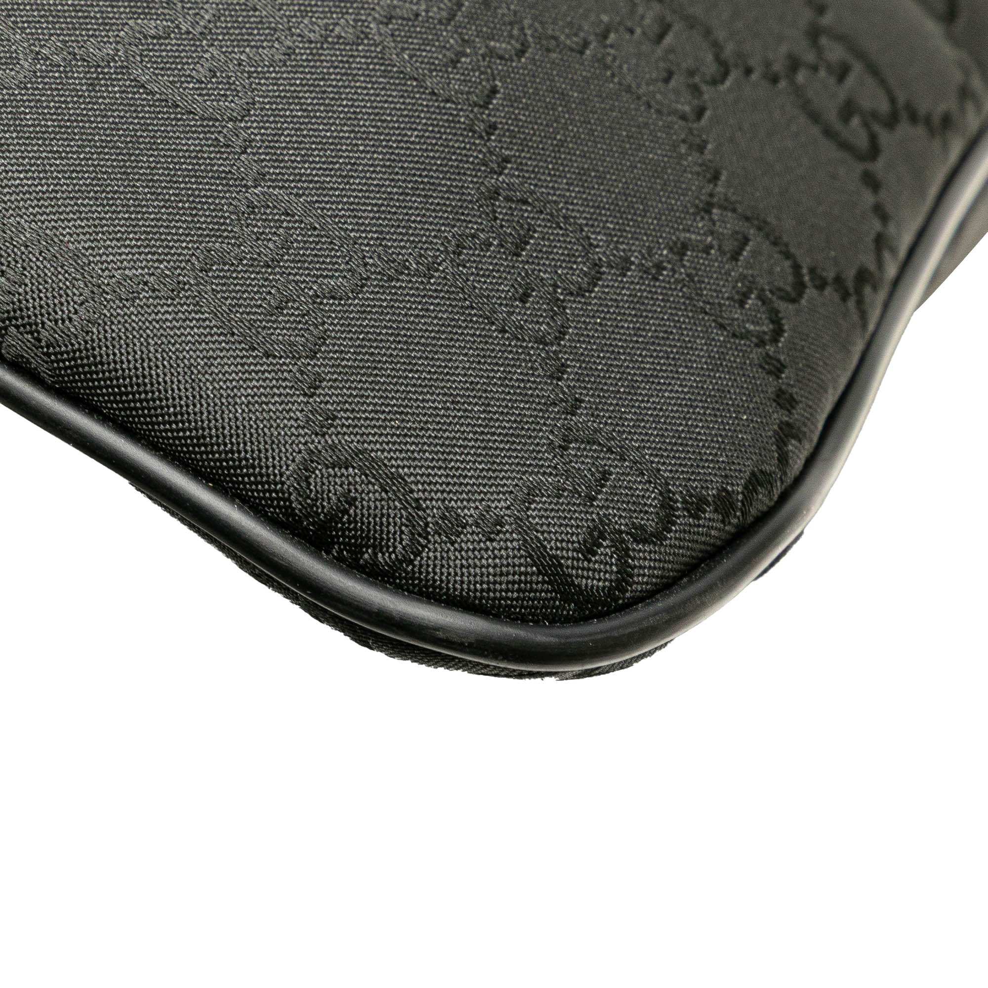 Gucci | Pre-Owned GG Nylon Crossbody | Black - Image 4