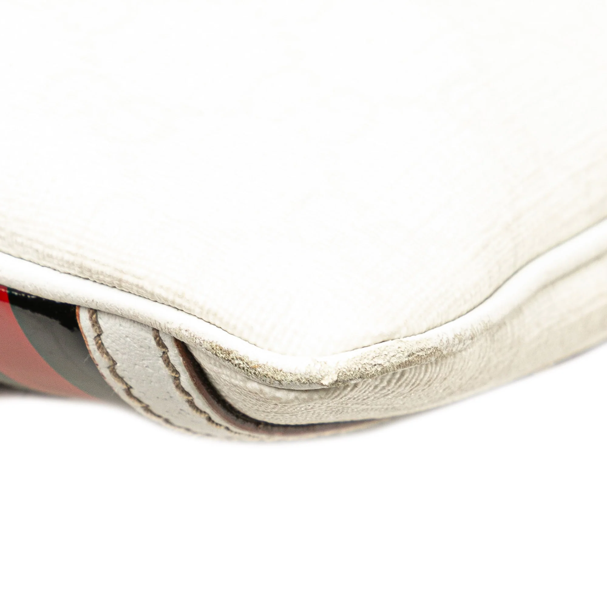 Gucci | Pre-Owned GG Supreme Web Crossbody | White - Image 12