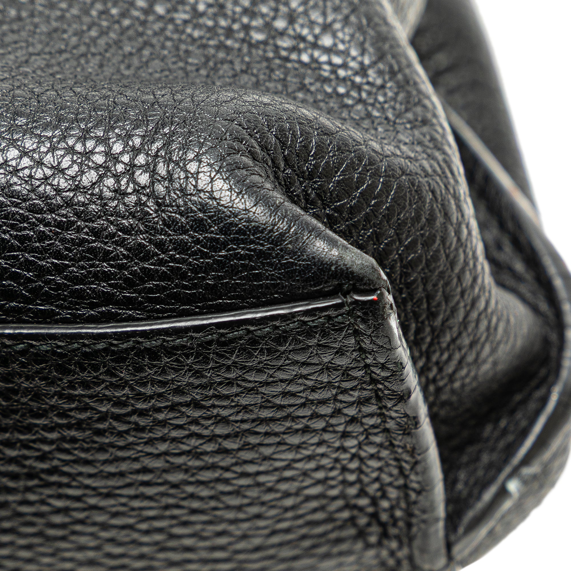 Gucci | Pre-Owned Medium Leather Bamboo Daily Satchel | Black - Image 12