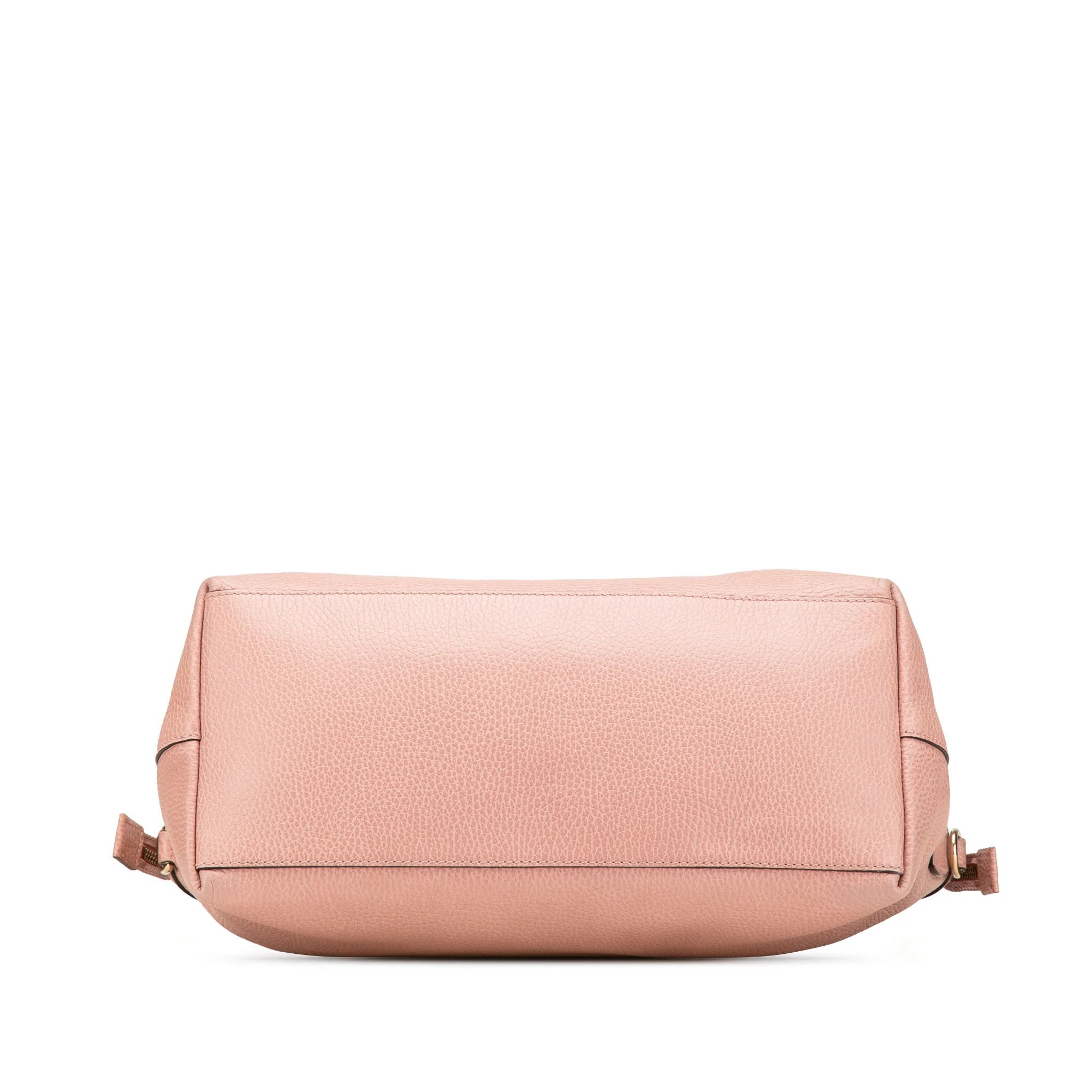 Gucci | Pre-Owned Medium Leather GG Charm Dome Satchel | Pink - Image 9