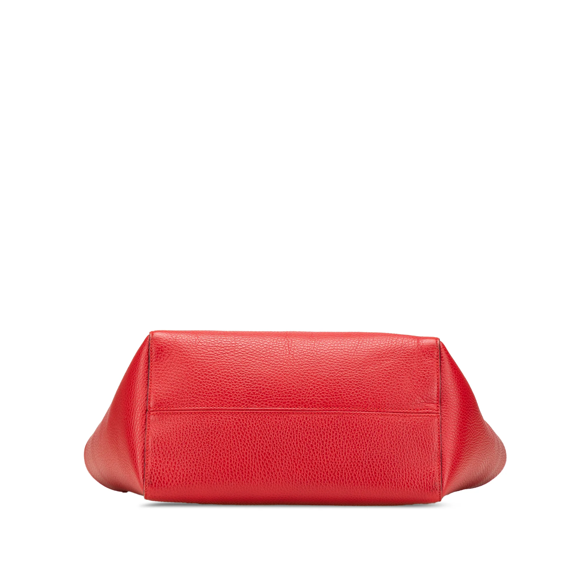 Gucci | Pre-Owned Medium Leather Swing Tote | Red - Image 5