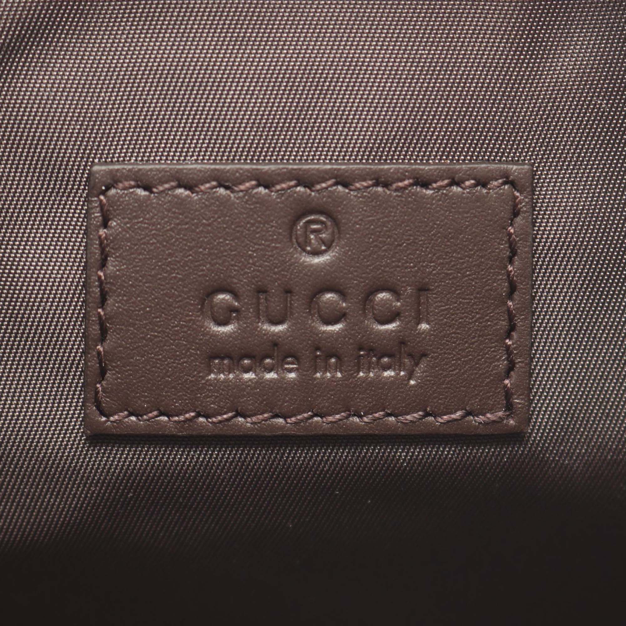 Gucci | Pre-Owned Mini GG Canvas Web Crossbody | Beige - Image 4