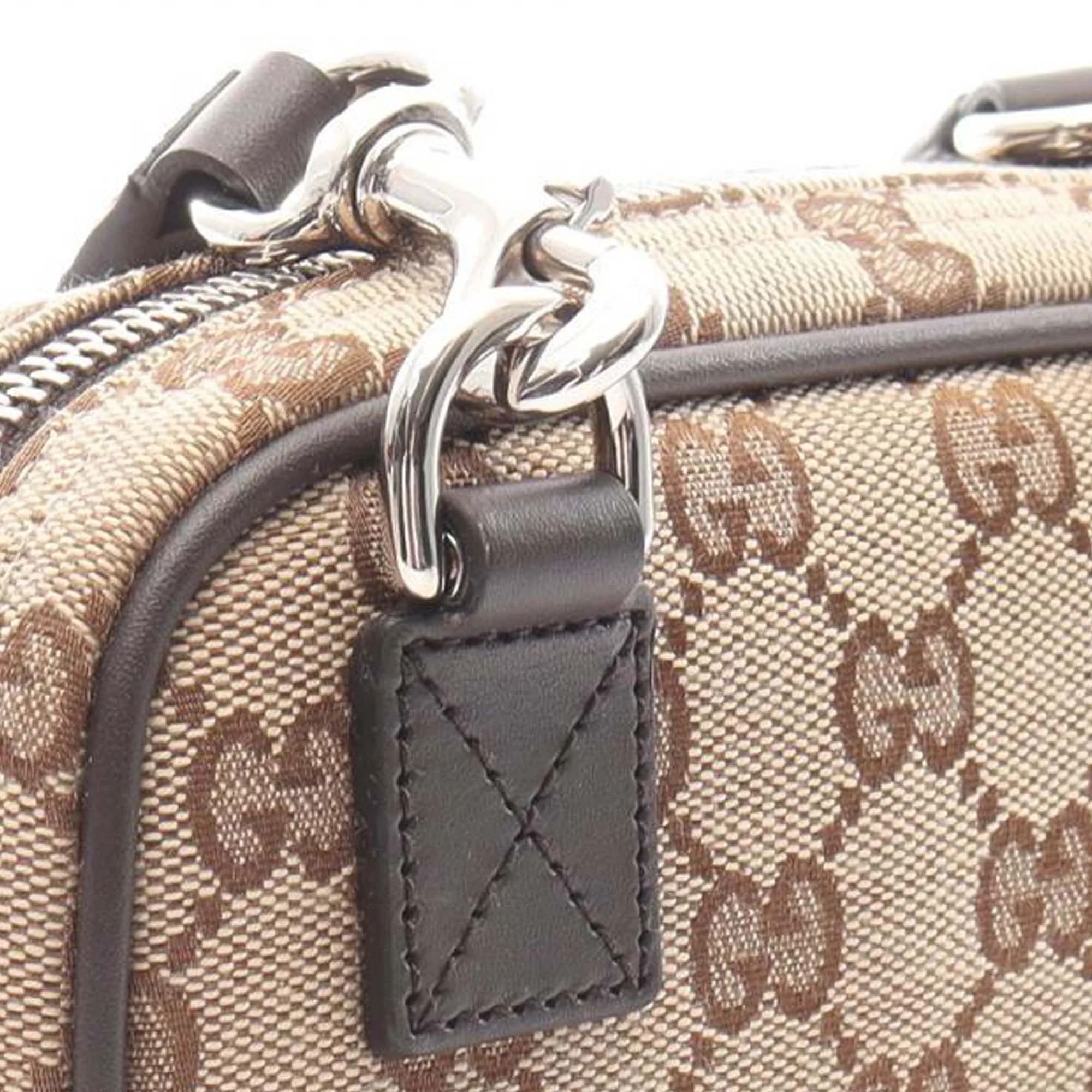 Gucci | Pre-Owned Mini GG Canvas Web Crossbody | Beige - Image 7
