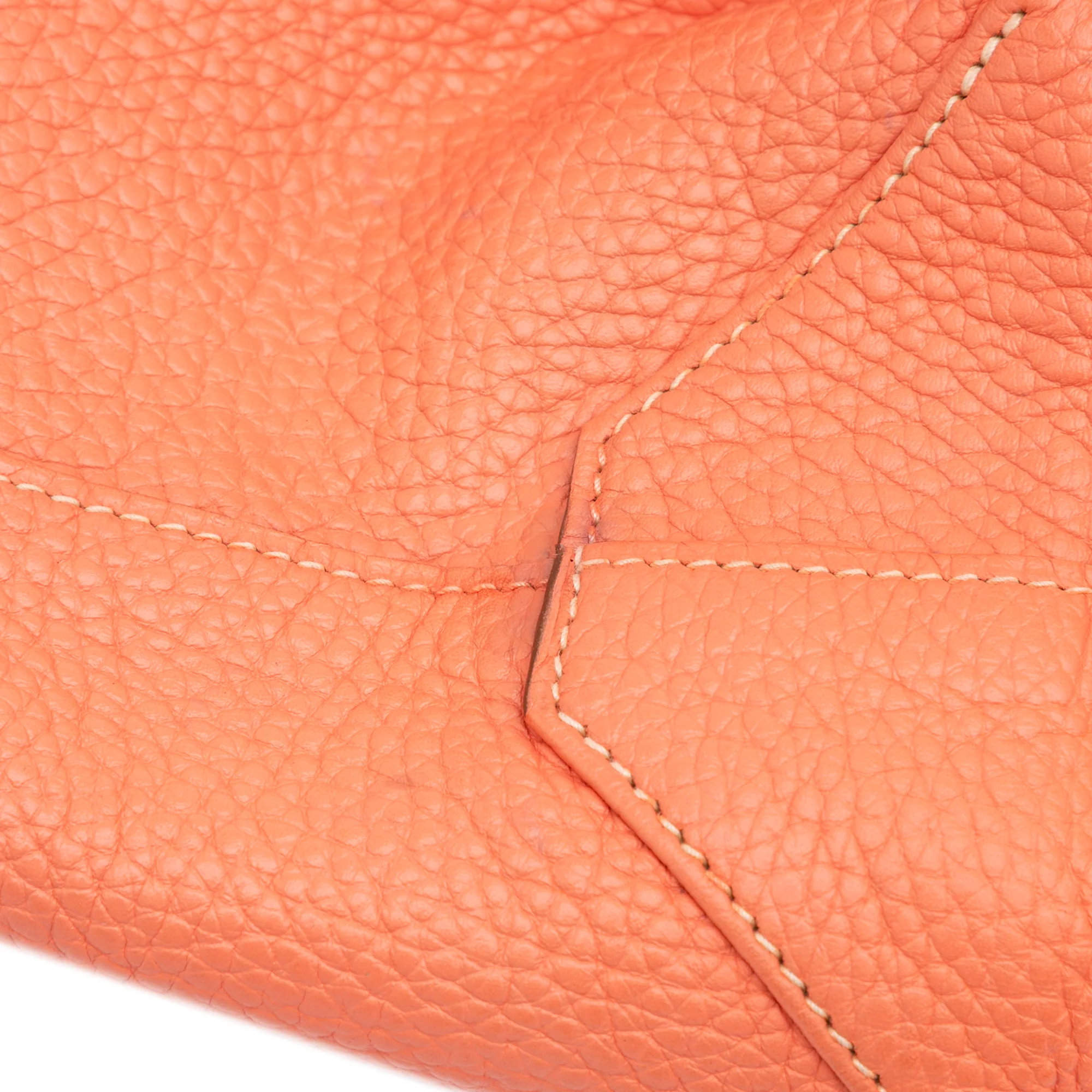Hermes | Pre-Owned Clemence Double Sens 36 | Pink/Salmon - Image 8
