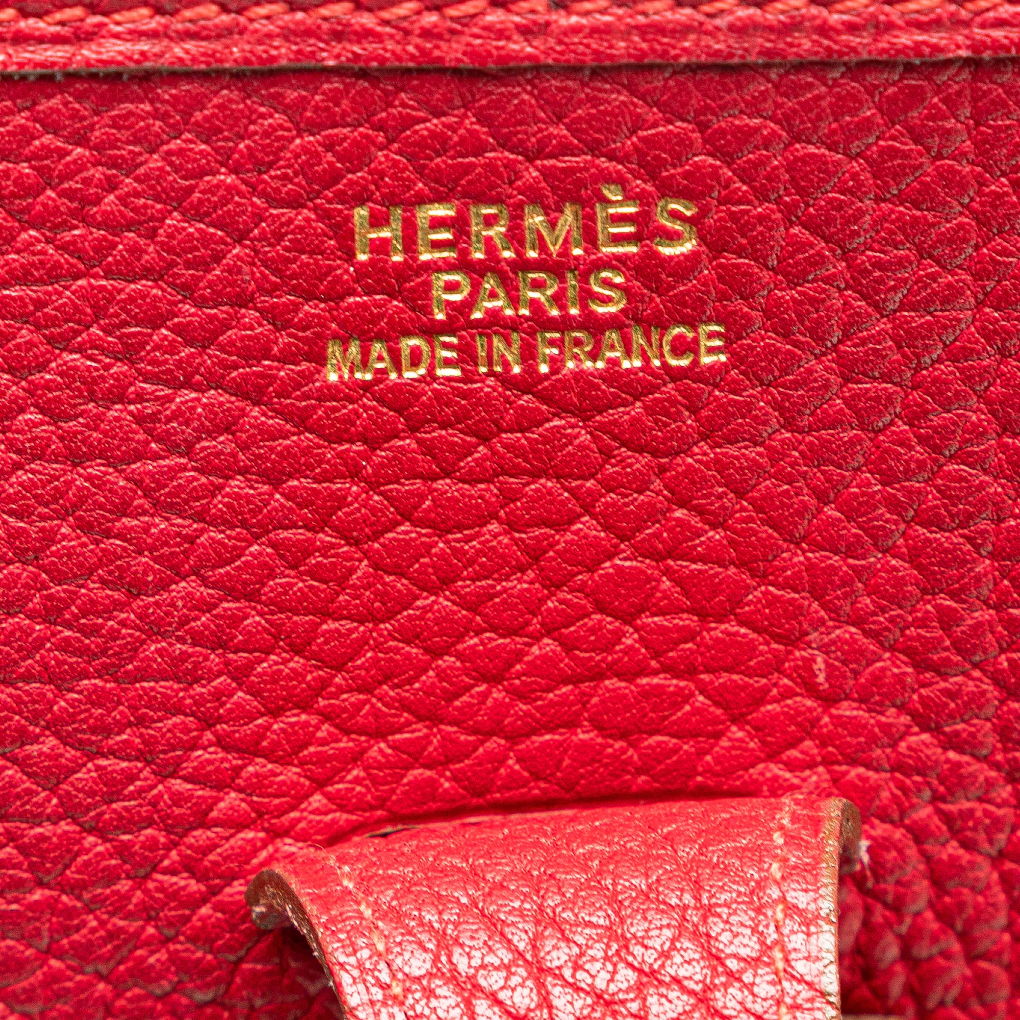 Hermes | Pre-Owned Clemence Evelyne I 33 - I | Red - Image 5