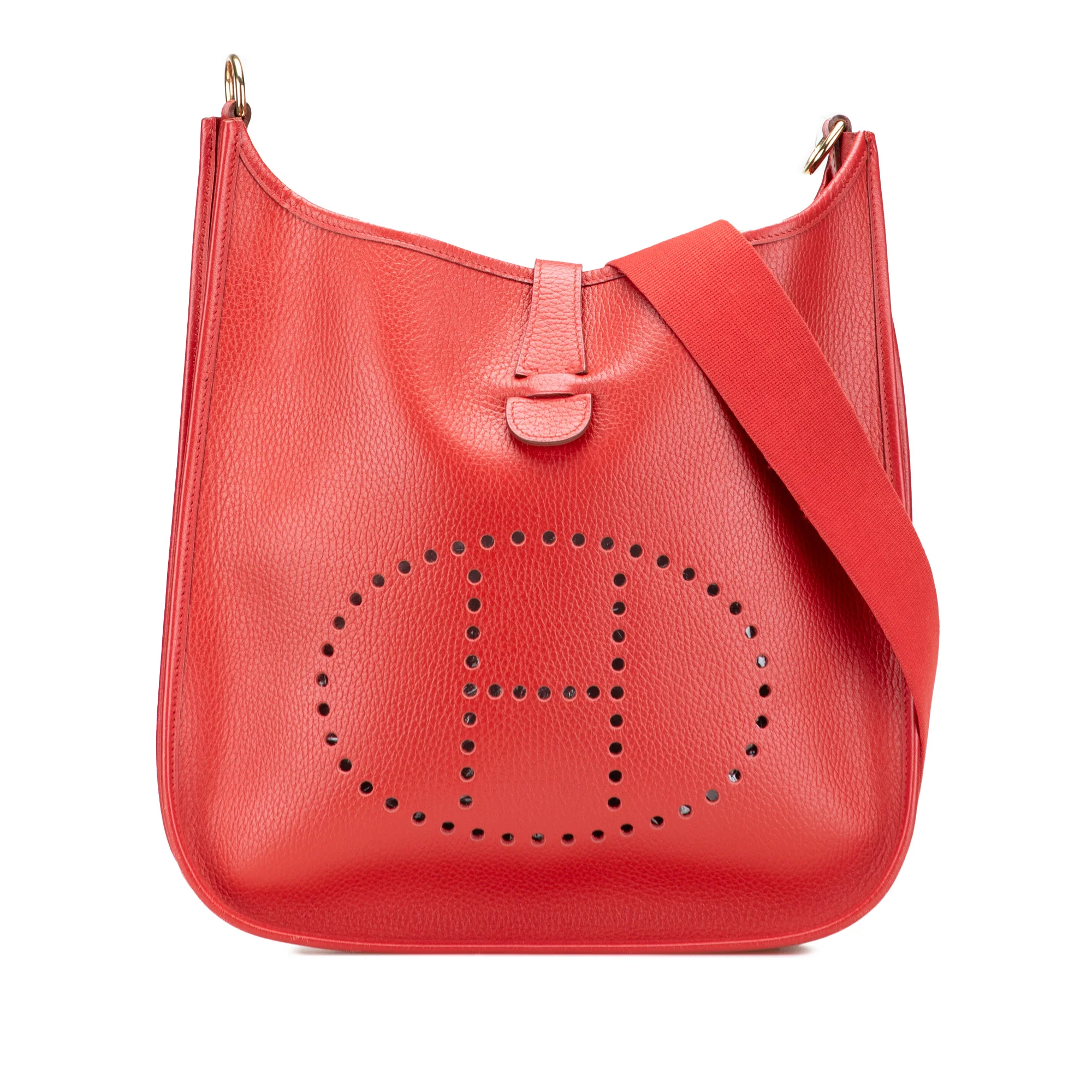 Hermes | Pre-Owned Clemence Evelyne I 33 - II | Red