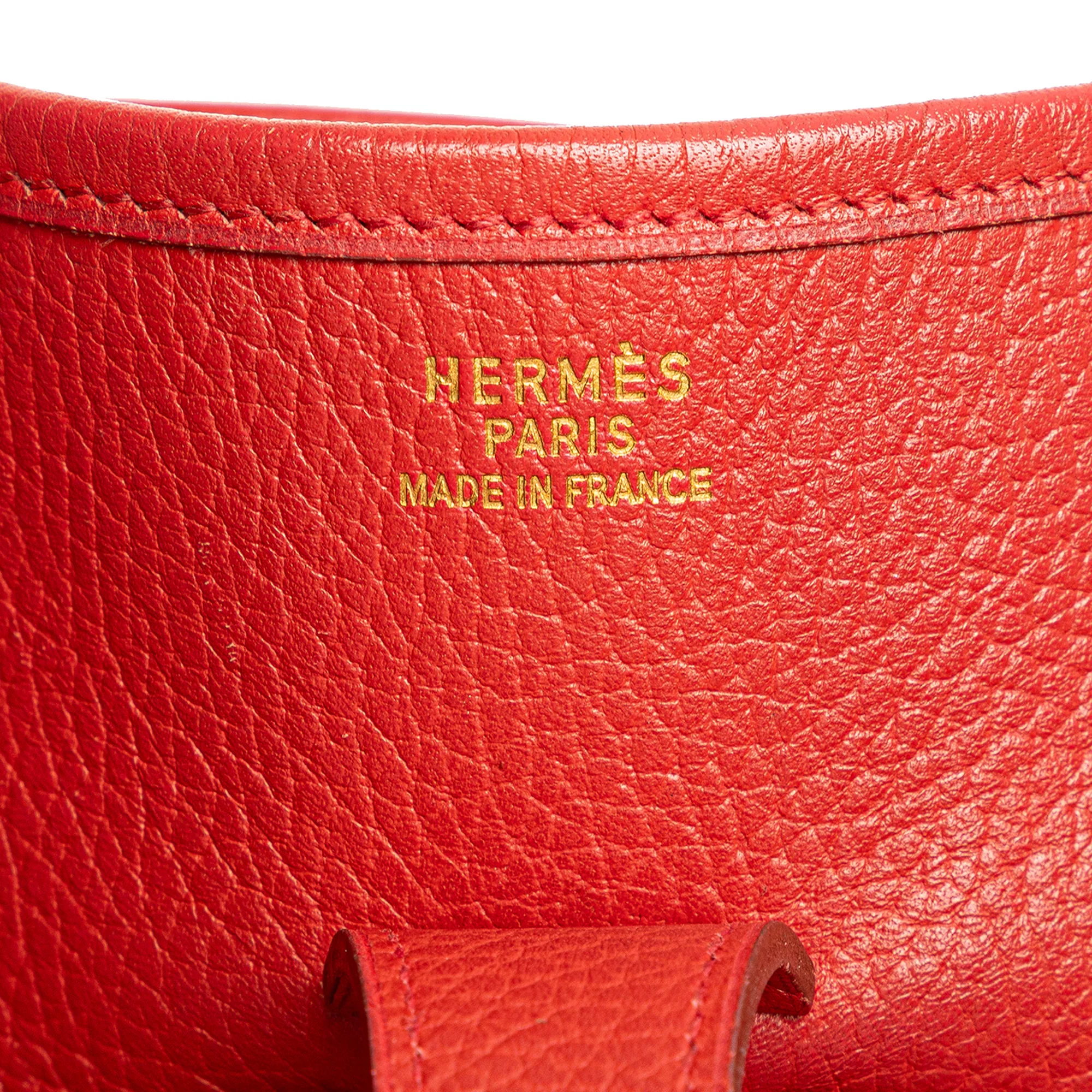 Hermes | Pre-Owned Clemence Evelyne I 33 - II | Red - Image 8