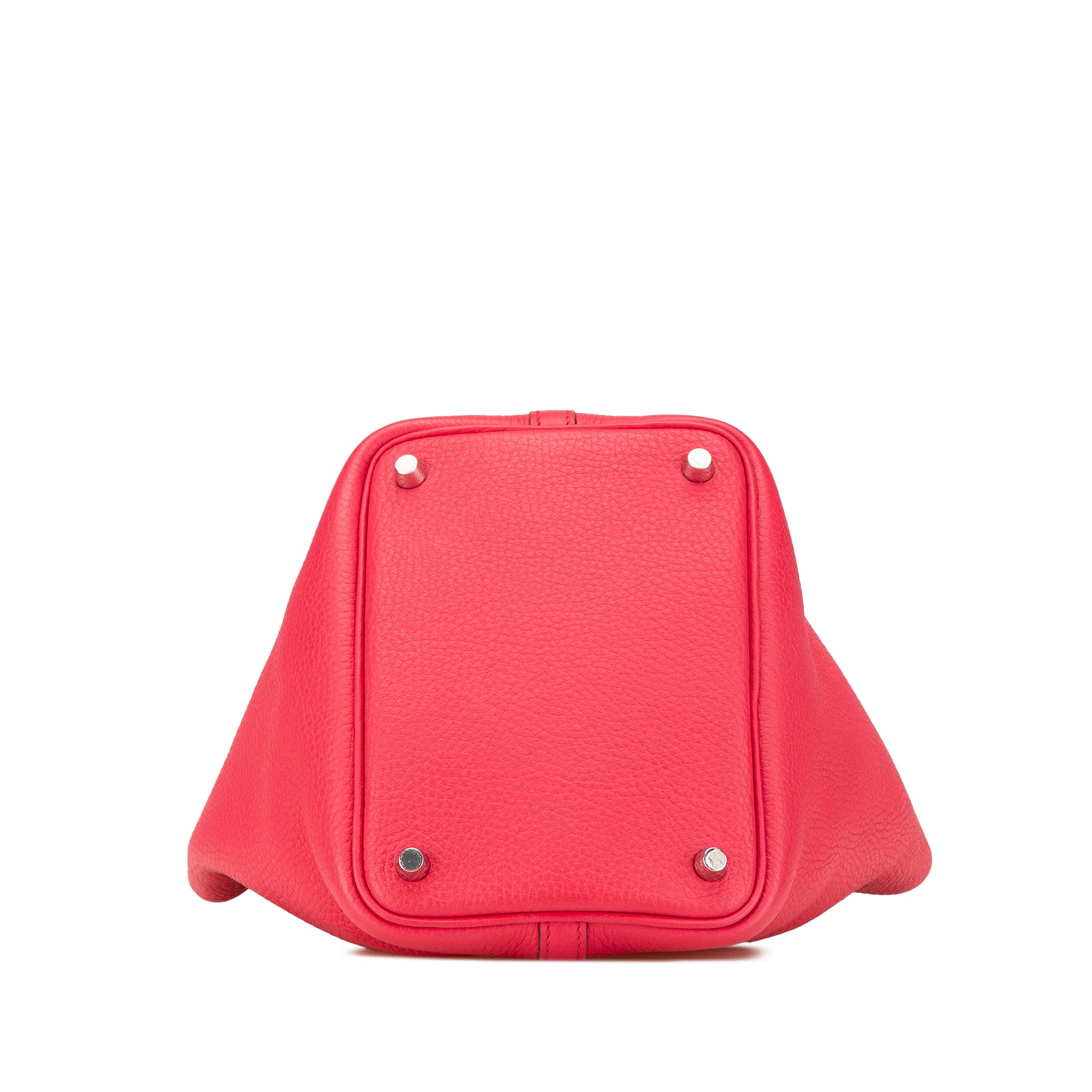 Hermes | Pre-Owned Clemence Picotin Lock 18 | Pink/Hot Pink - Image 5