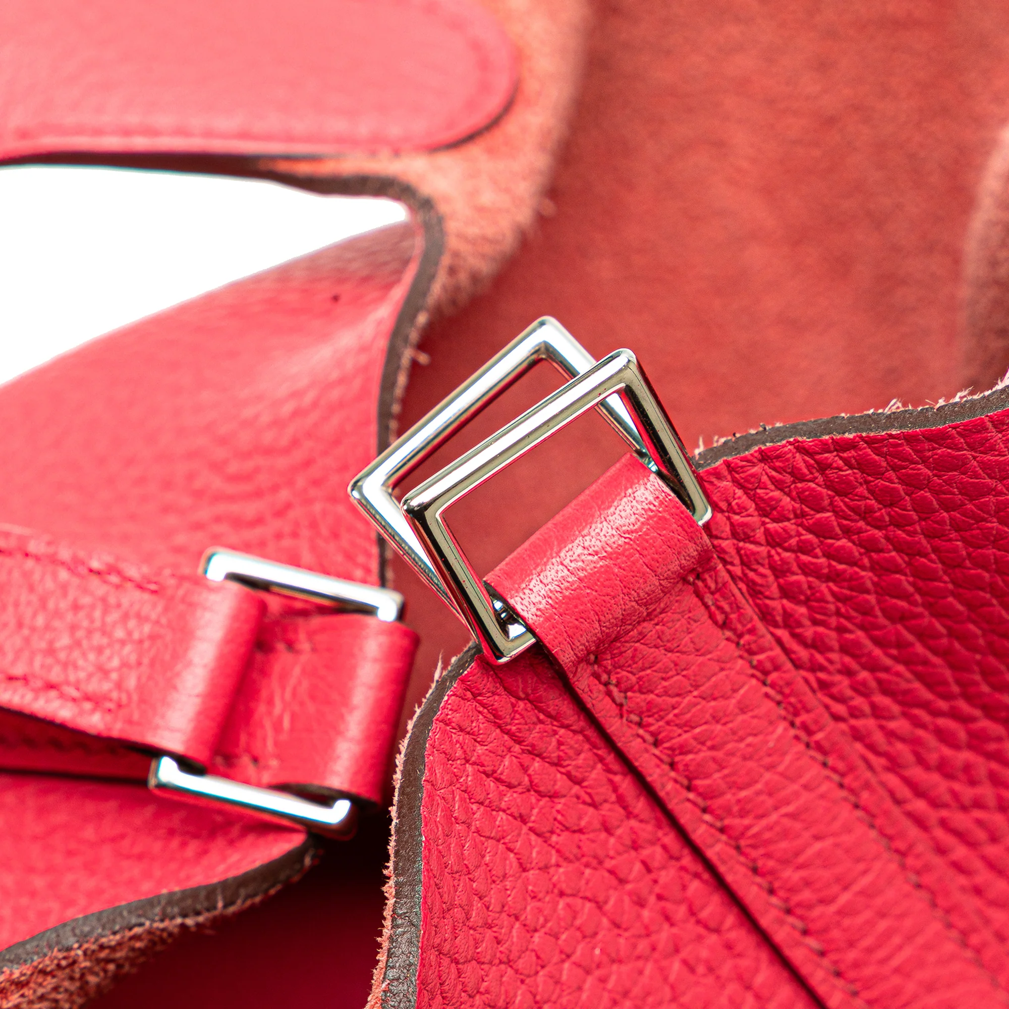 Hermes | Pre-Owned Clemence Picotin Lock 18 | Pink/Hot Pink - Image 9