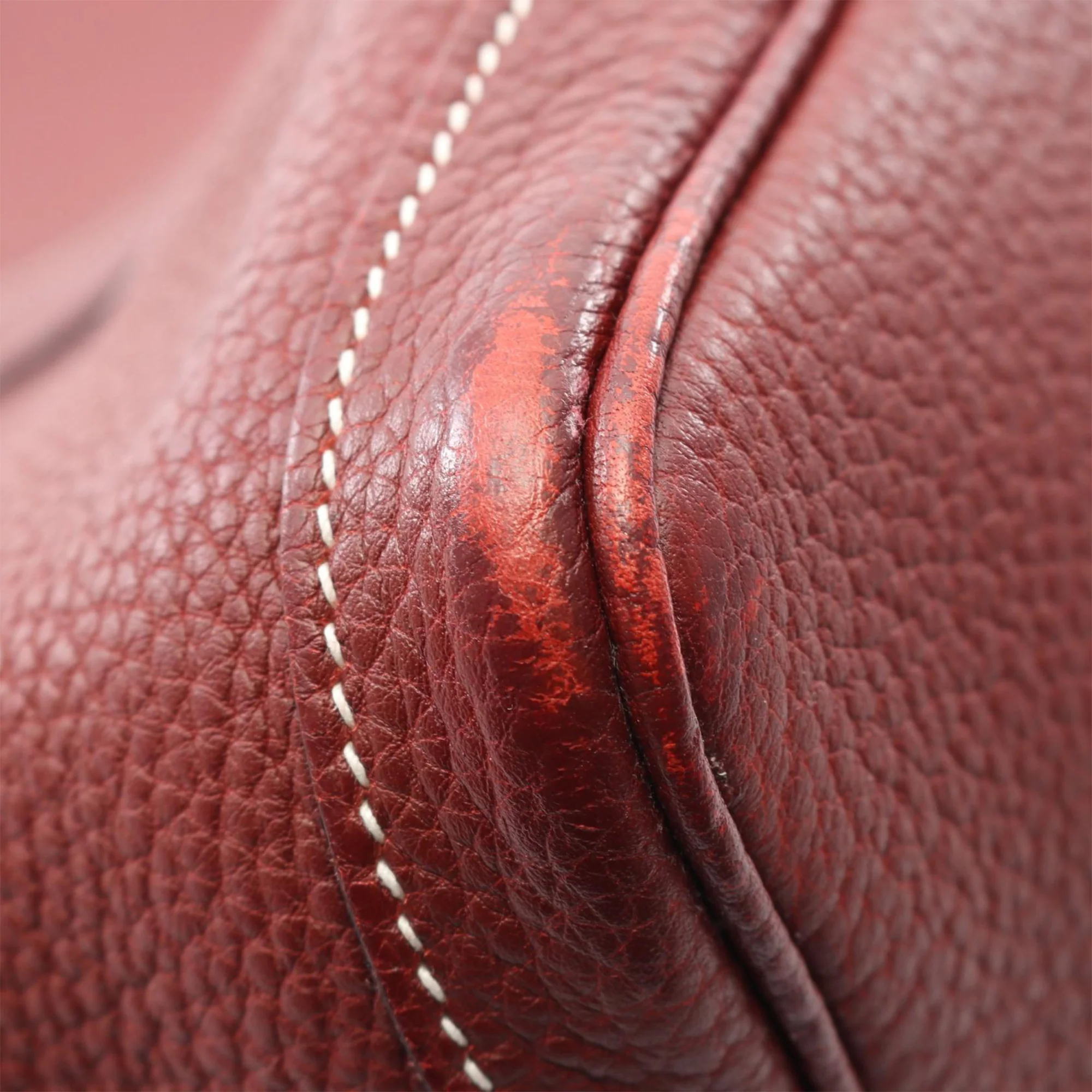 Hermes | Pre-Owned Negonda Garden Party 36 | Red/Bordeau - Image 8