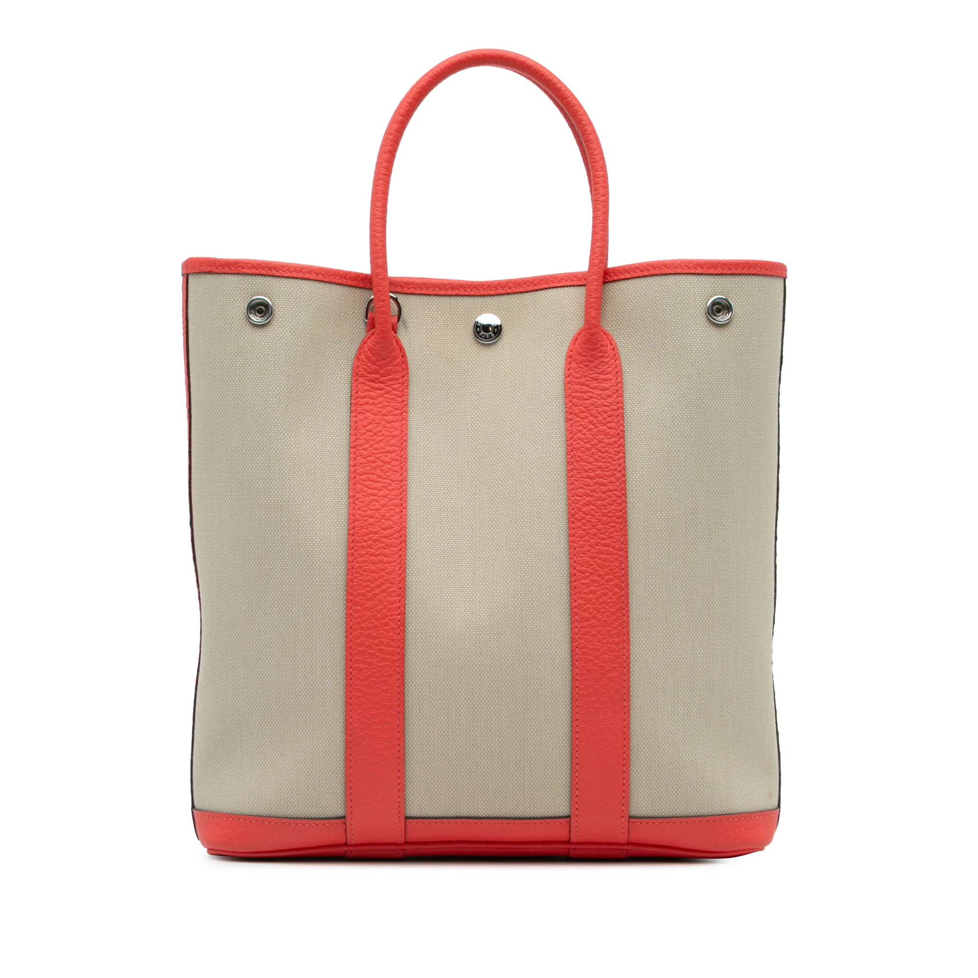 Hermes | Pre-Owned Toile and Negonda Garden File 28 | Beige