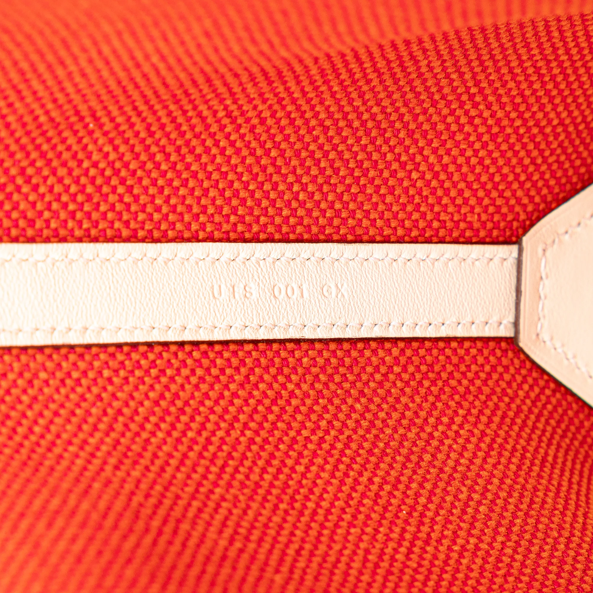 Hermes | Pre-Owned Toile H and Swift Cabas H en Biais 40 | Orange - Image 6