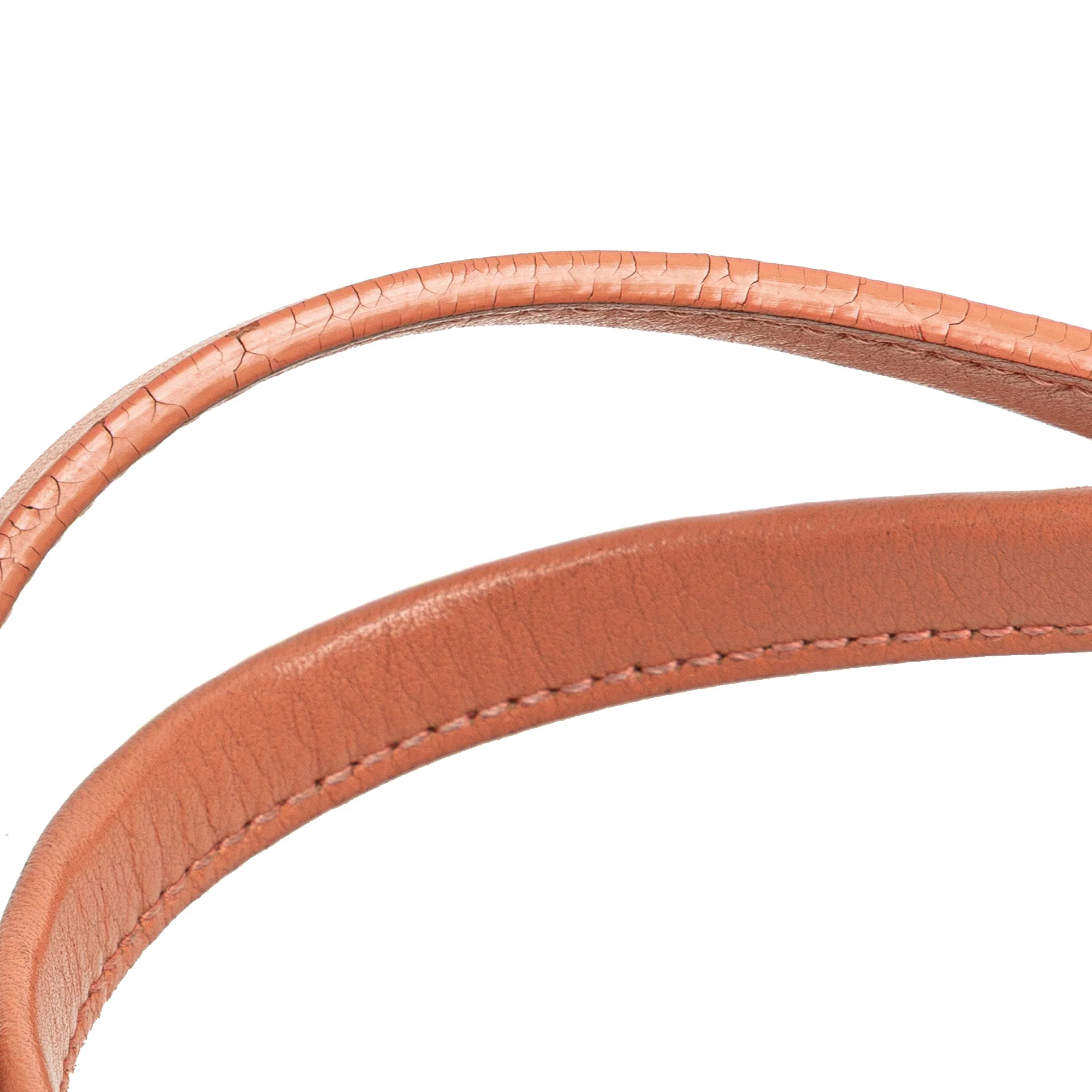 LOEWE | Pre-Owned Leather Heritage Tote | Pink/Salmon - Image 4