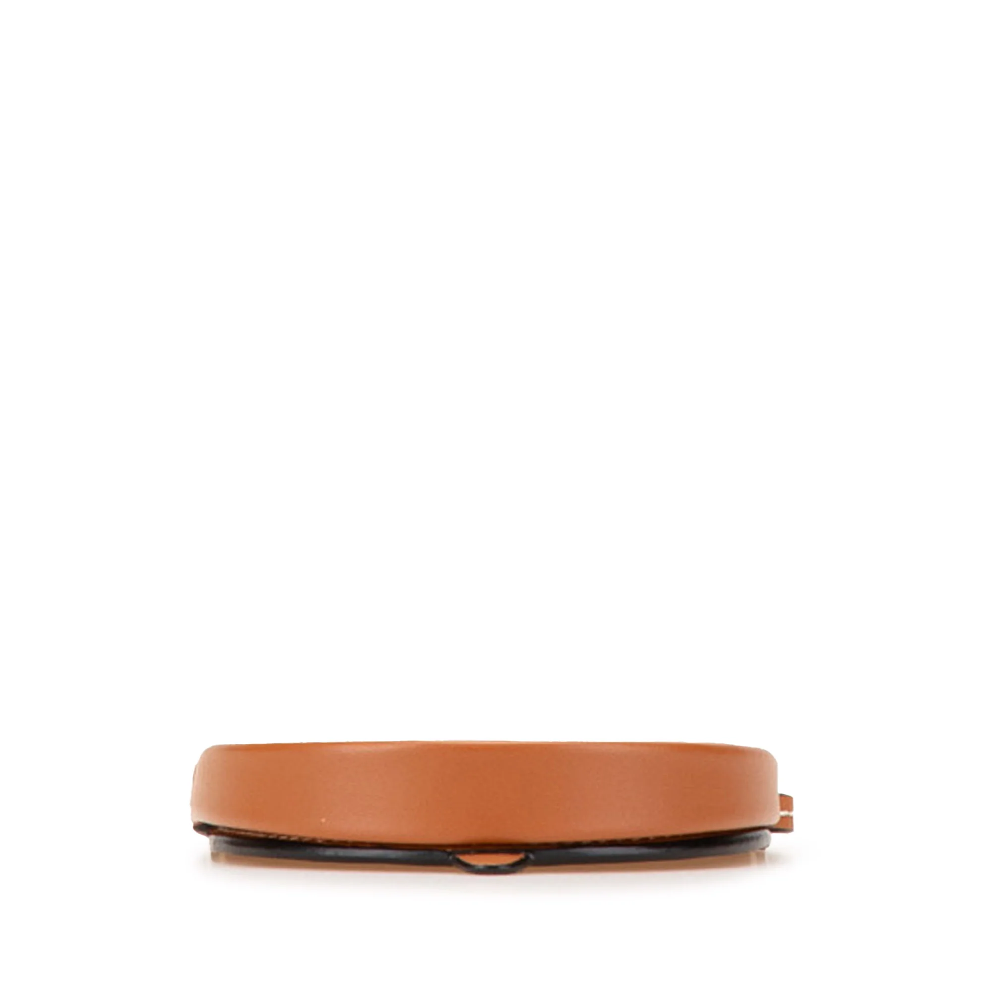 LOEWE | Pre-Owned Mini Soft Calfskin Heel Pouch | Brown - Image 7