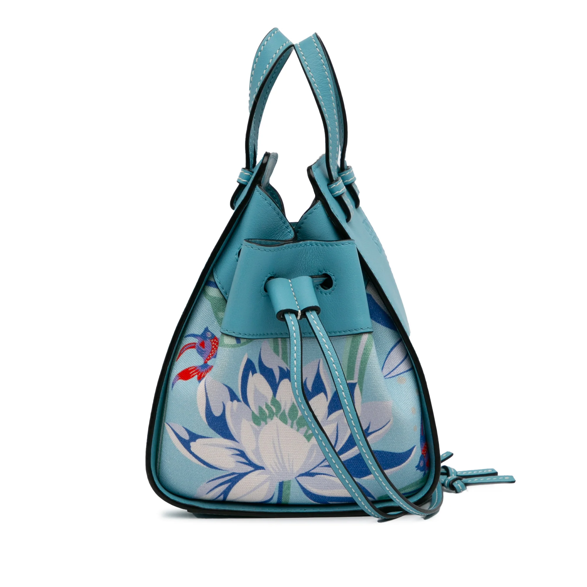 LOEWE | Pre-Owned Paula's Ibiza Mini Hammock | Blue - Image 5