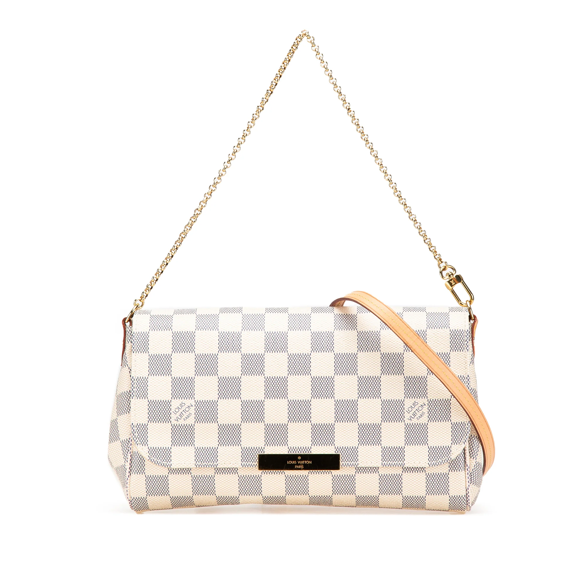 Louis Vuitton | Pre-Owned Damier Azur Favorite MM | White