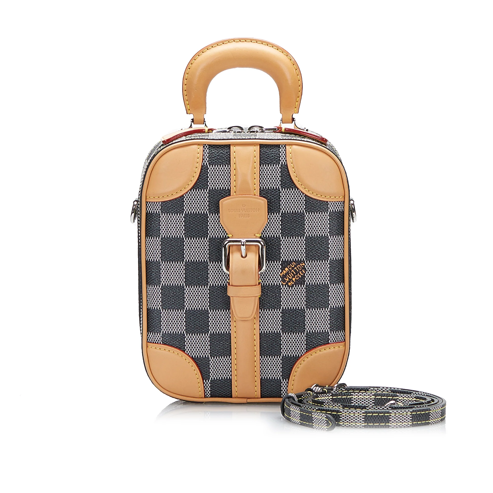 Louis Vuitton | Pre-Owned Damier Colors Valisette Verticale | Gray - Image 2