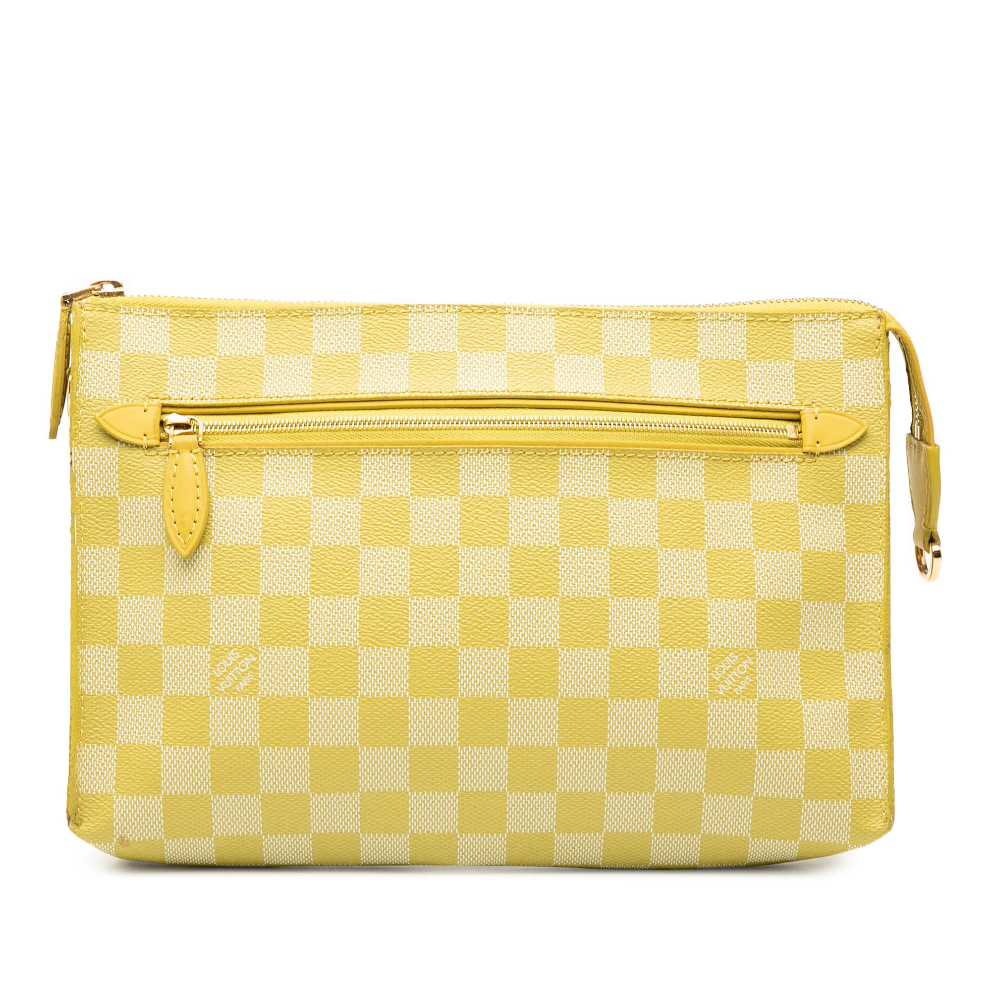 Louis Vuitton | Pre-Owned Damier Couleurs Element Clutch | Yellow