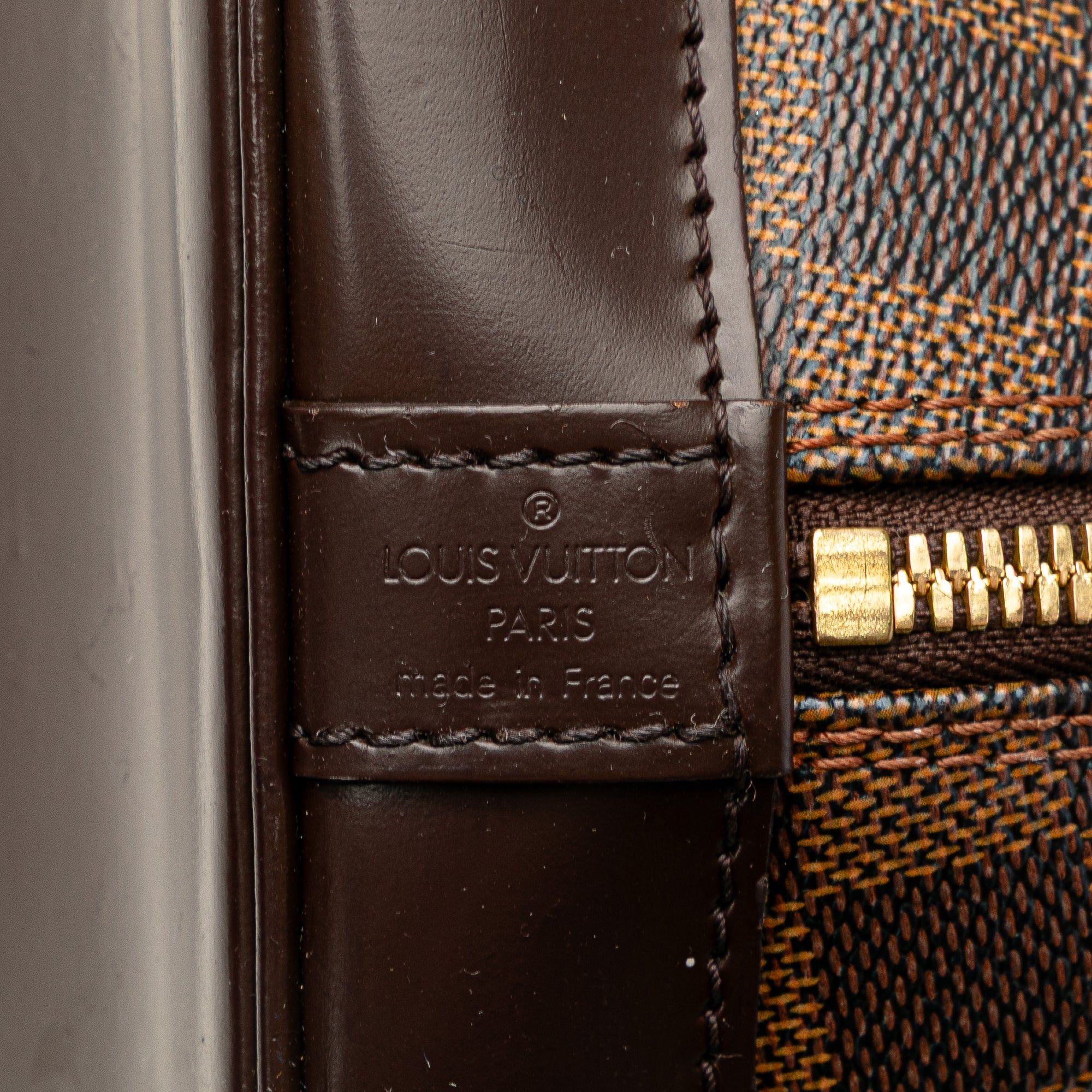 Louis Vuitton | Pre-Owned Damier Ebene Alma MM | Brown - Image 9
