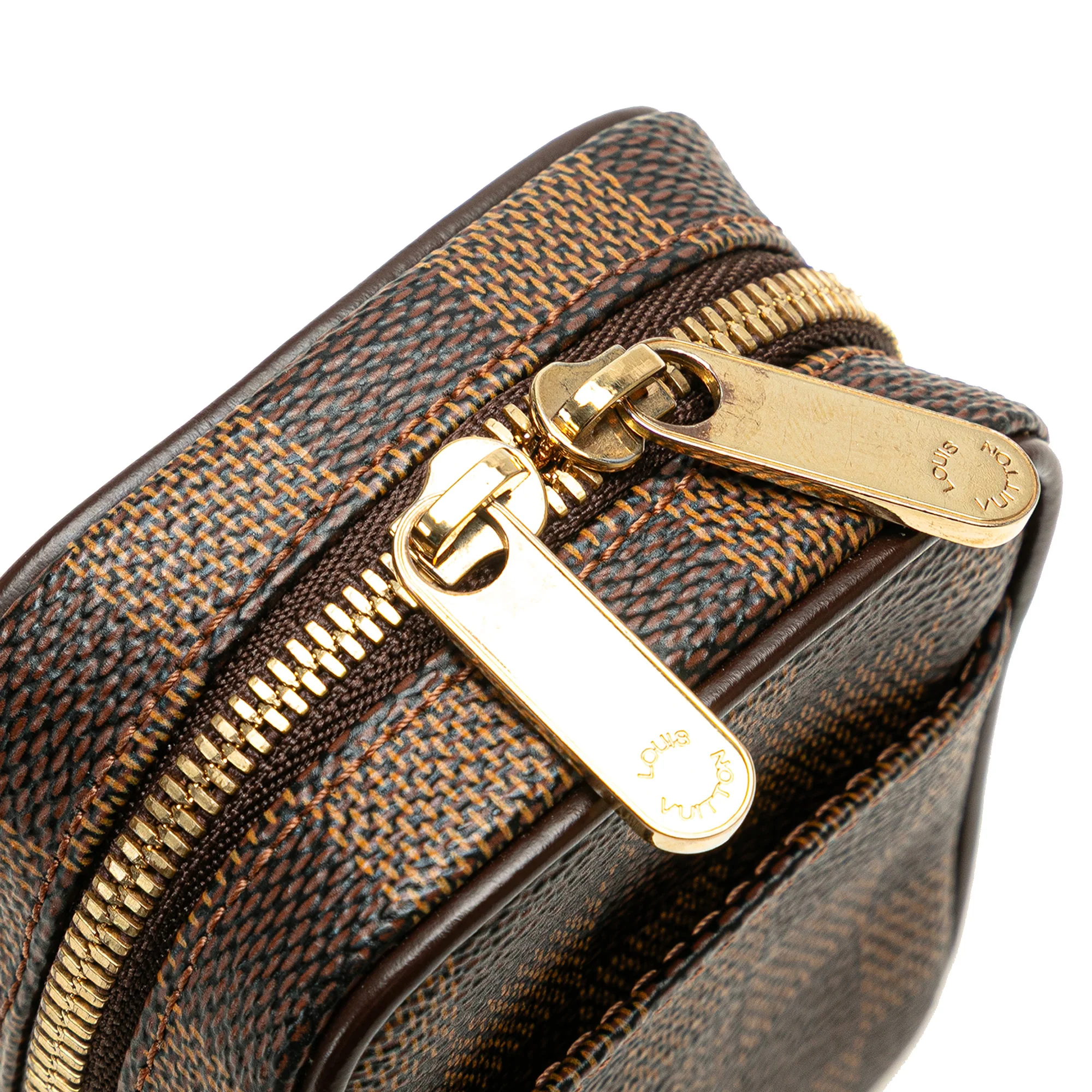 Louis Vuitton | Pre-Owned Damier Ebene Etui Okapi PM | Brown - Image 9