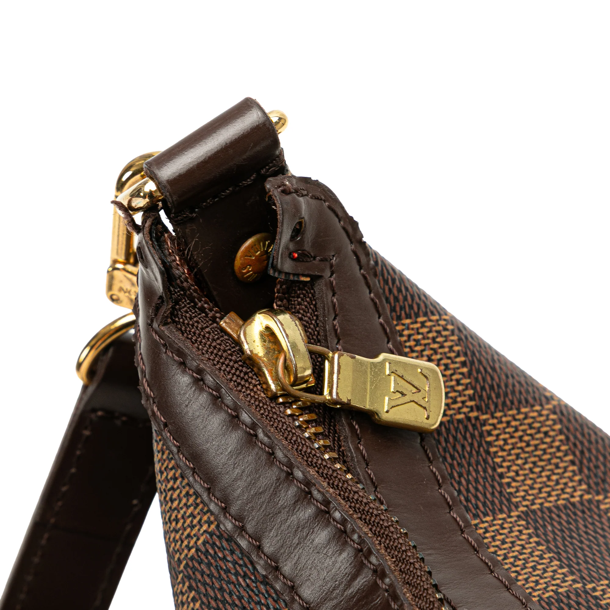 Louis Vuitton | Pre-Owned Damier Ebene Illovo MM | Brown - Image 9