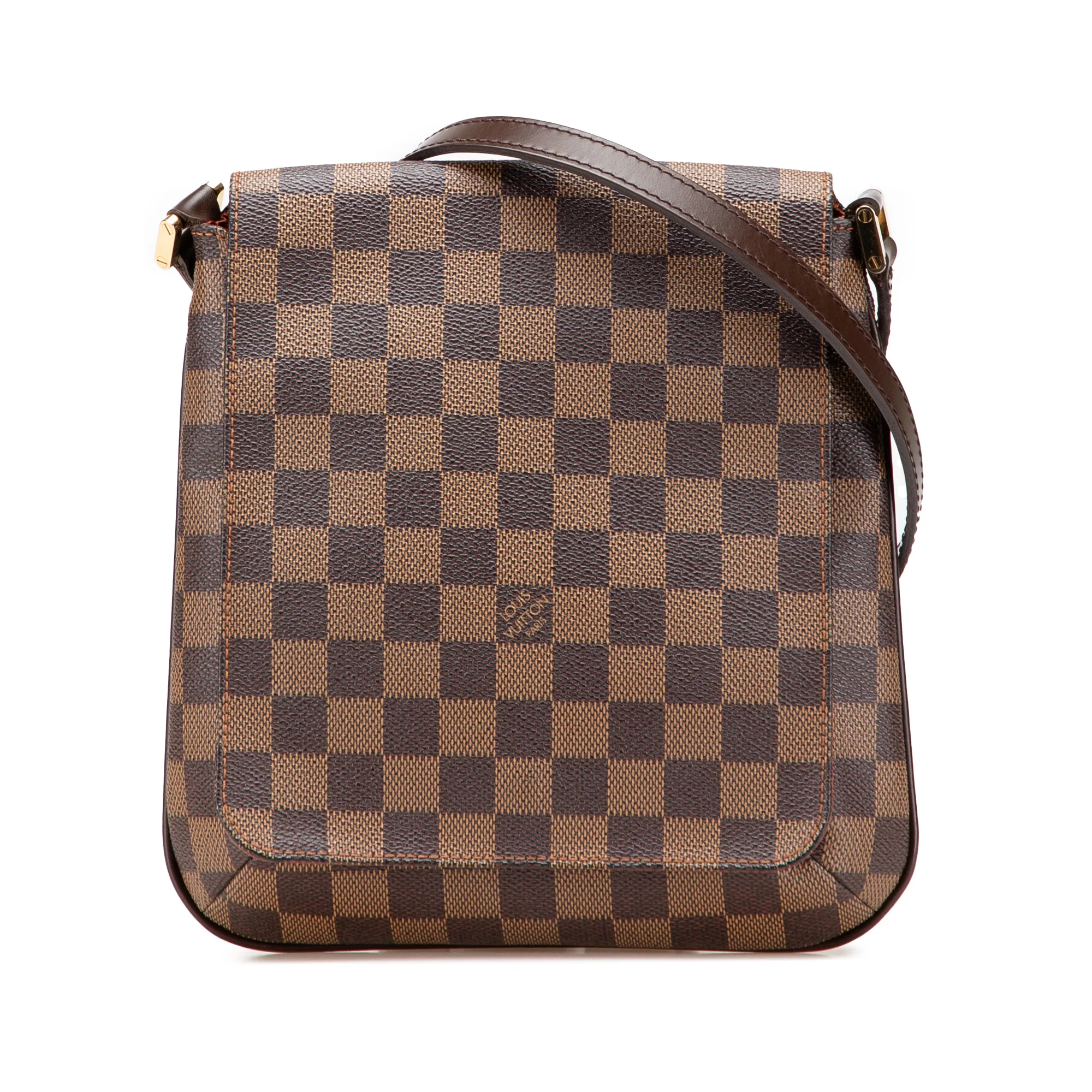 Louis Vuitton | Pre-Owned Damier Ebene Musette Salsa Long Strap | Brown
